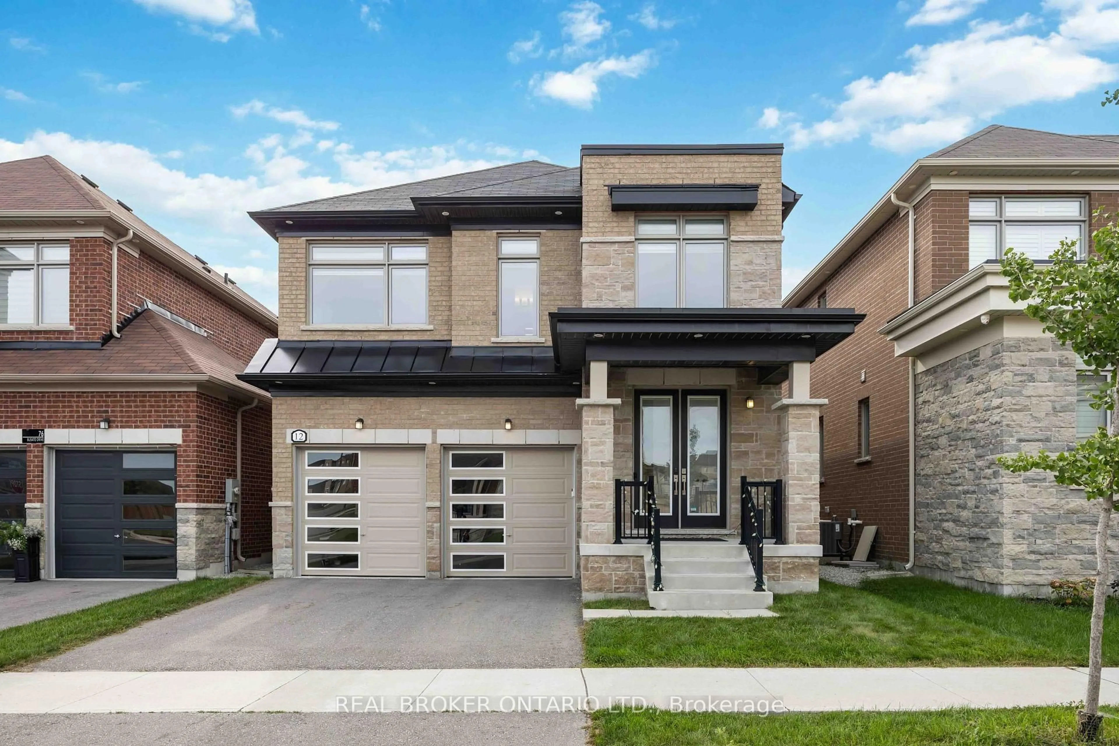 Home with brick exterior material, street for 12 Seedling Cres, Whitchurch-Stouffville Ontario L4A 4V4