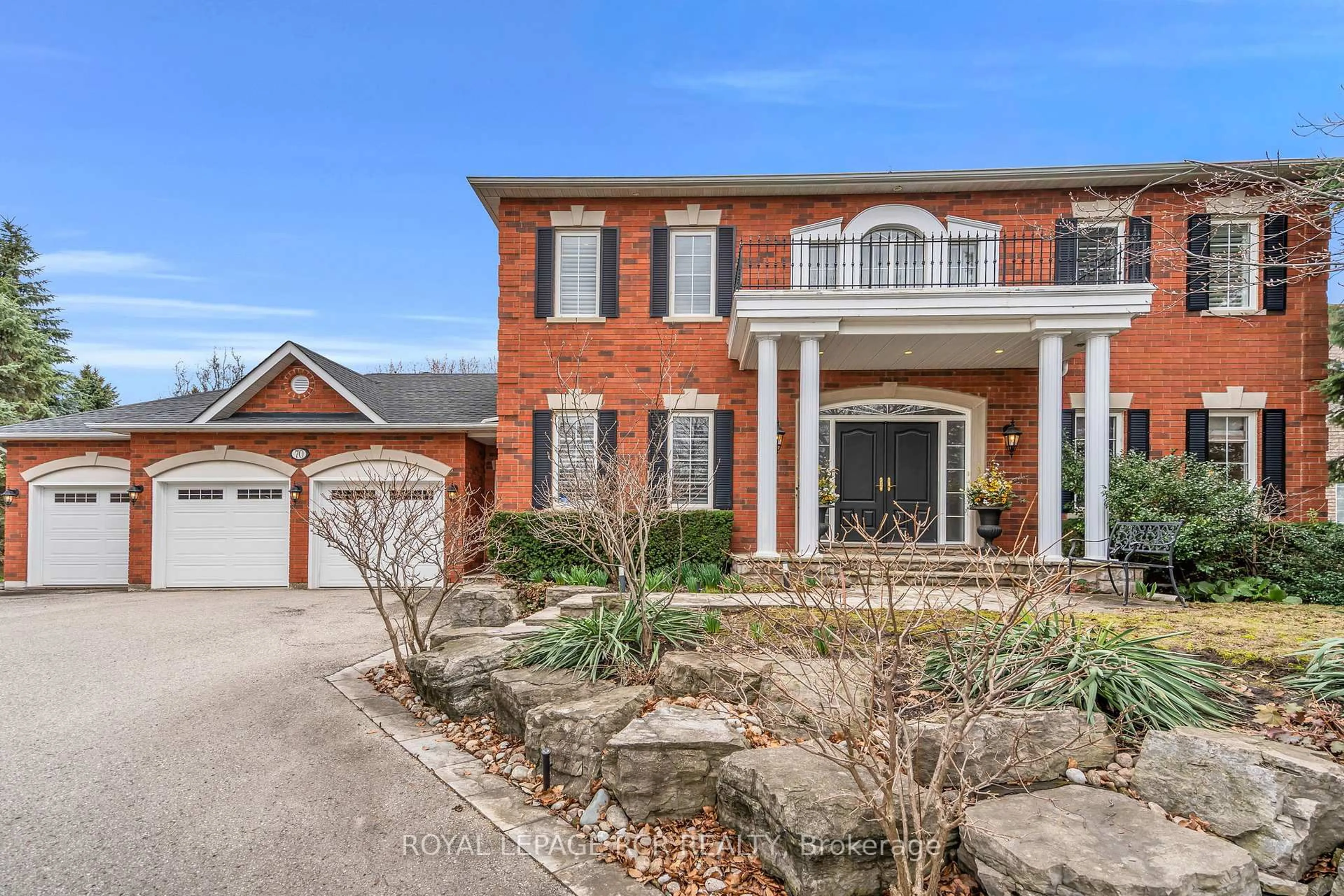 Home with brick exterior material, street for 70 English Daisy Crt, Vaughan Ontario L0J 1C0