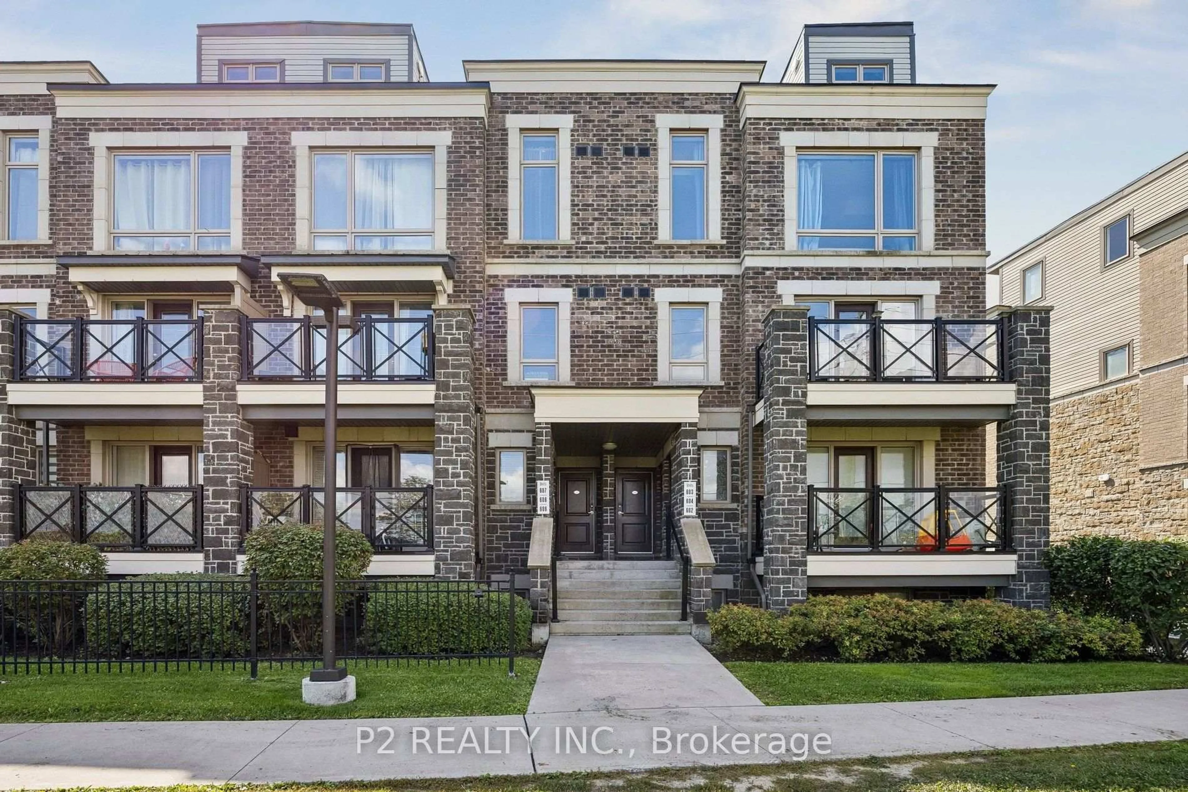Home with brick exterior material, unknown for 50 Dunsheath Way #608, Markham Ontario L6B 1N3