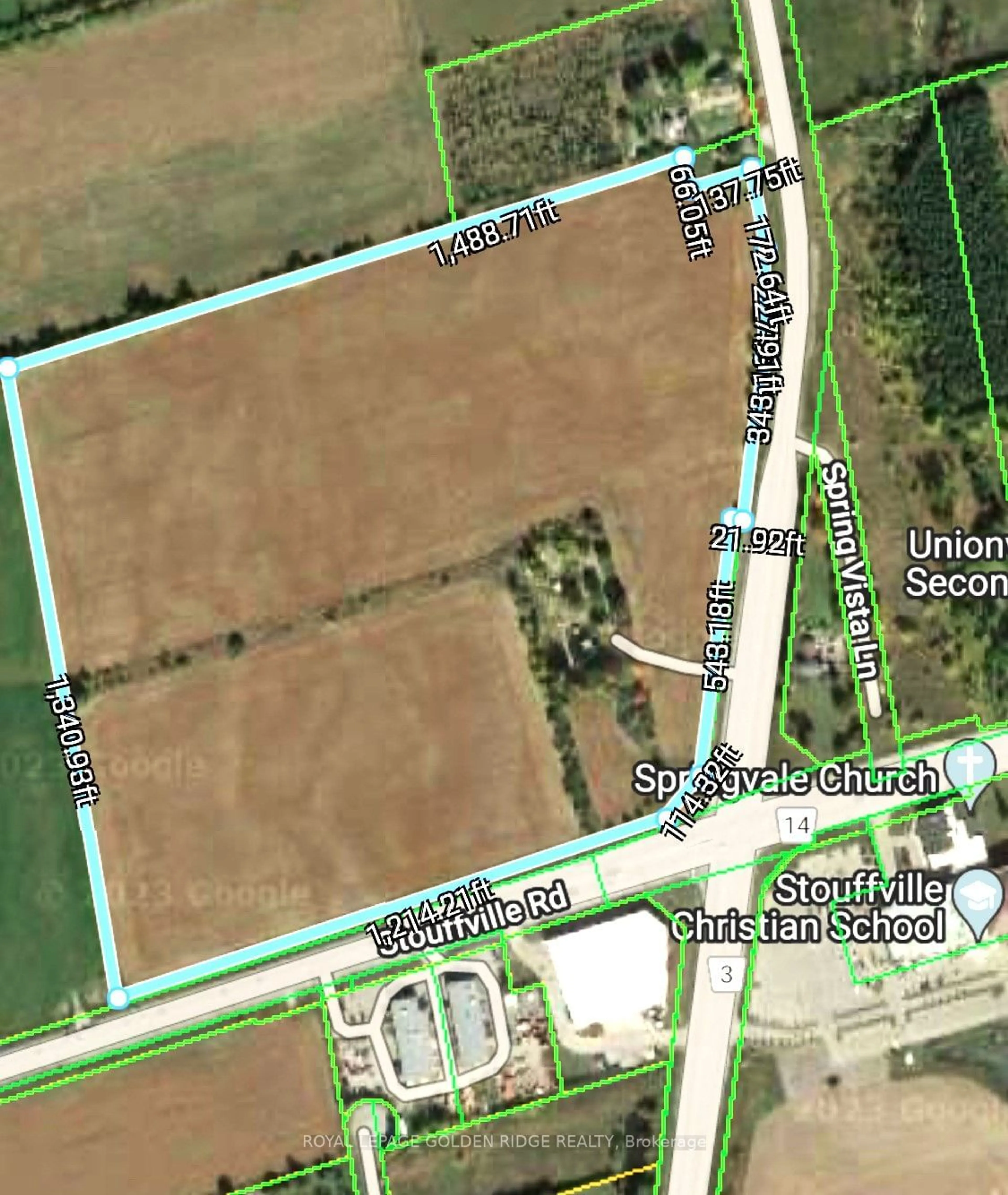 Picture of a map for 3658 Stouffville Rd, Whitchurch-Stouffville Ontario L4A 7X5