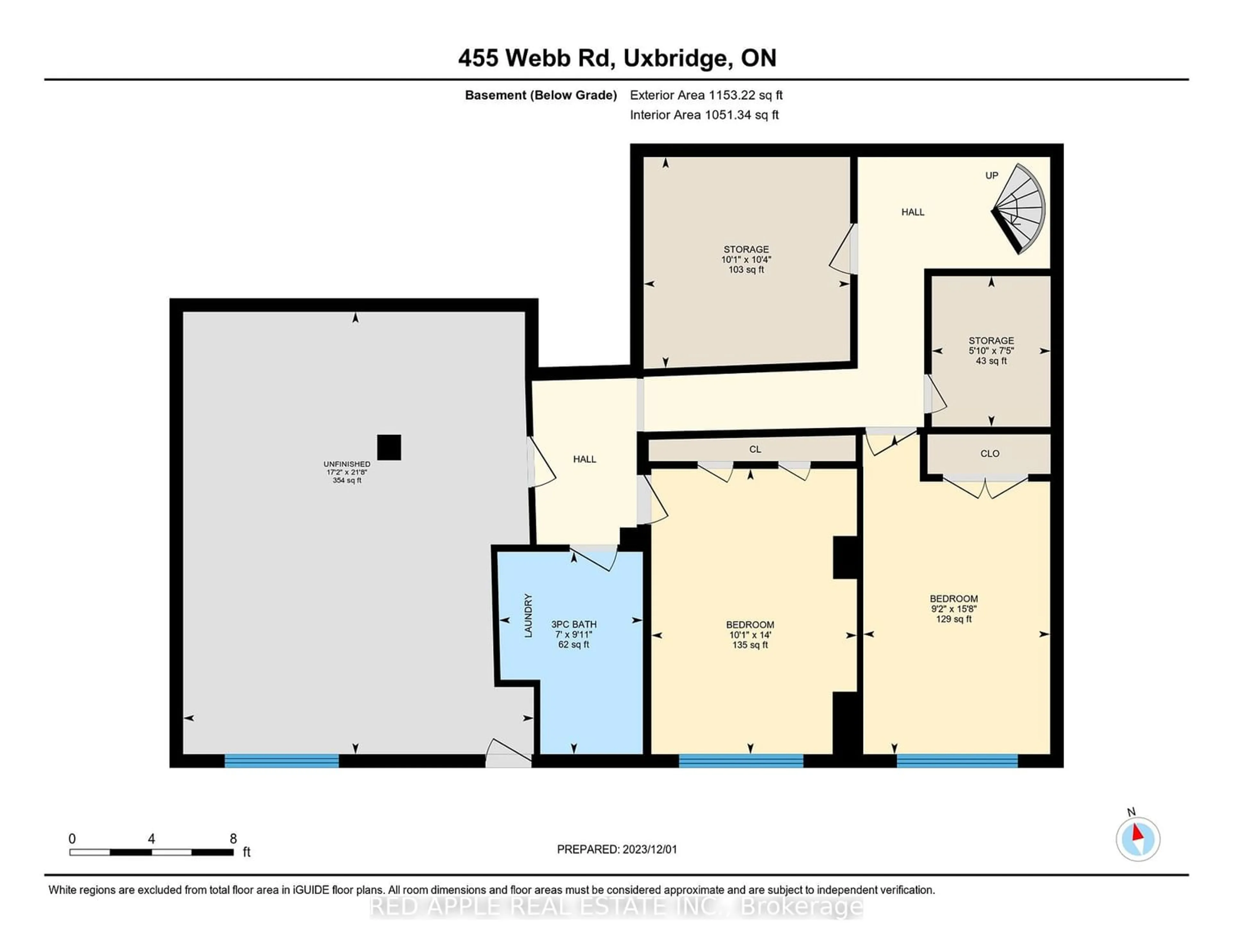 Floor plan for 455 Webb Rd, Uxbridge Ontario L9P 1R4