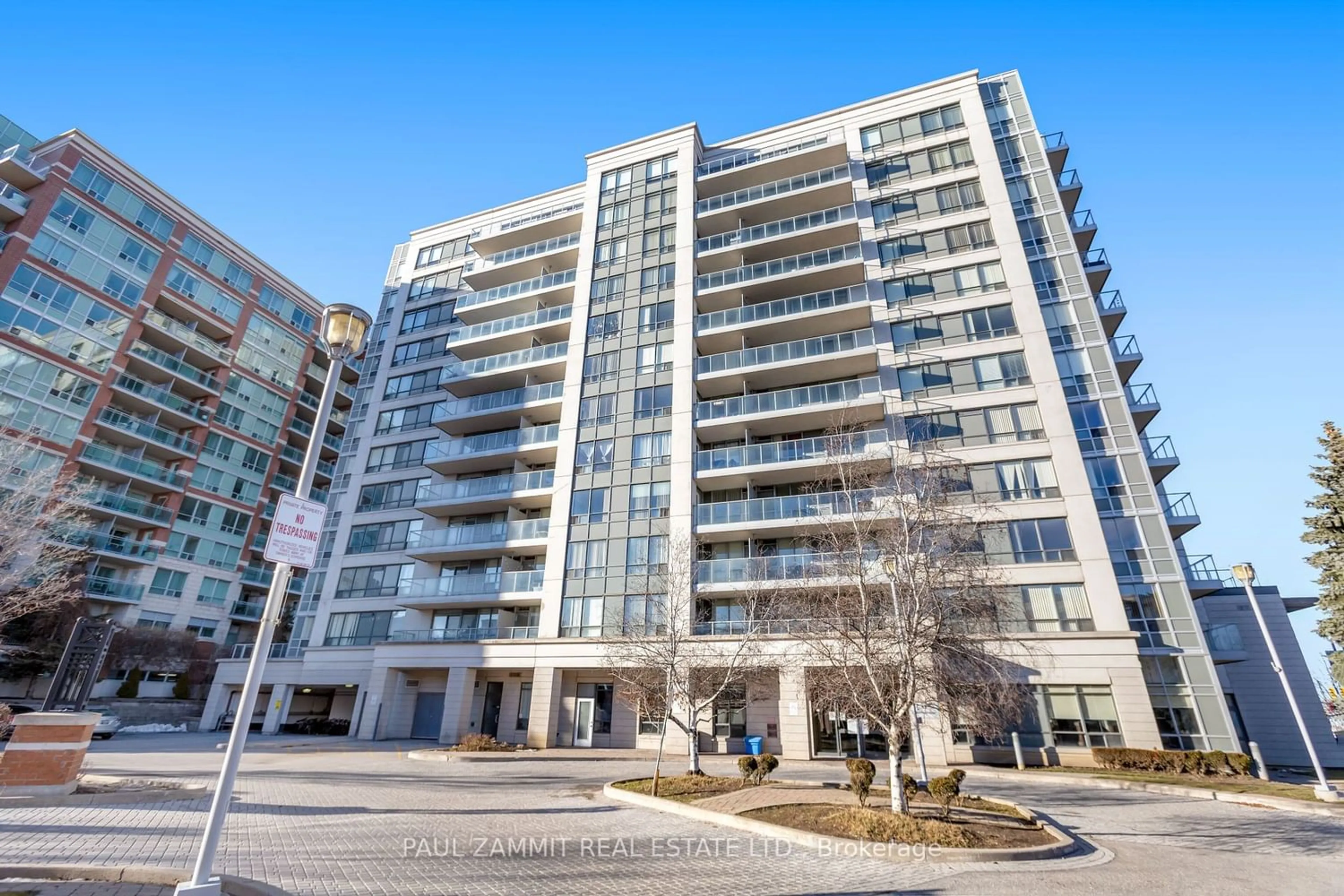 A pic from exterior of the house or condo for 88 Times Ave #615, Markham Ontario L3T 7Z4