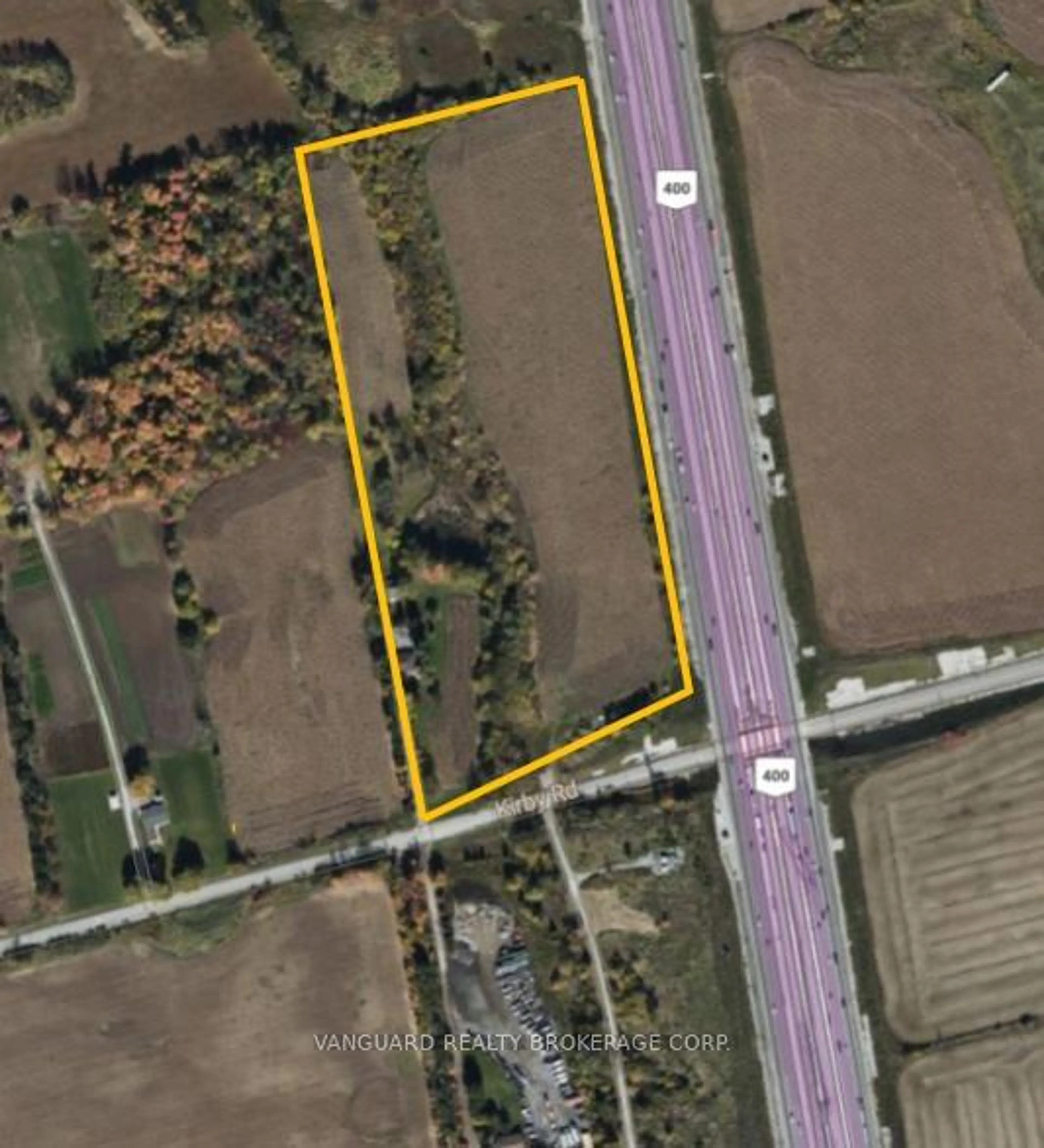 Picture of a map for 3440 Kirby Rd, Vaughan Ontario L4L 1A6