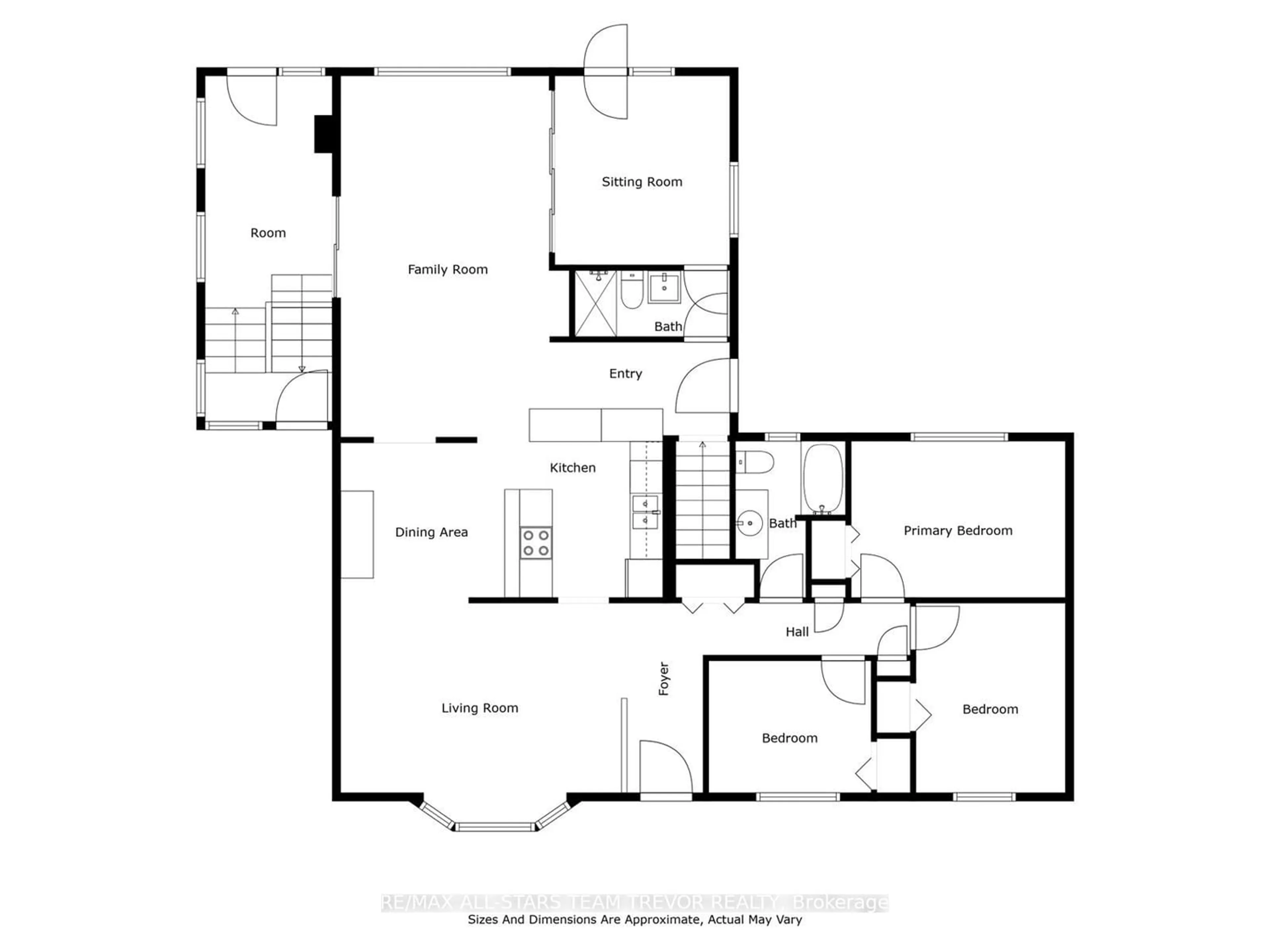 Floor plan for 134 Morton Ave, Georgina Ontario L4P 2M4