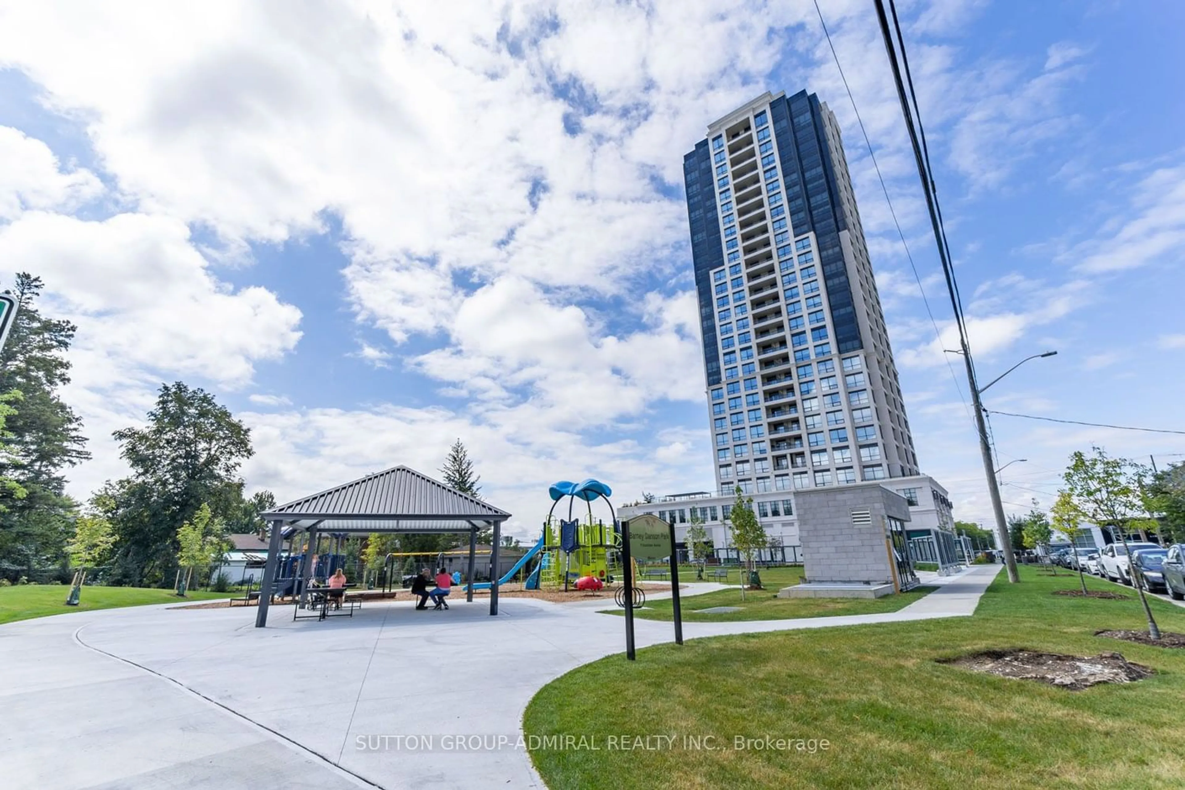 A pic from exterior of the house or condo for 1 Grandview Ave #1207, Markham Ontario L3T 0G7