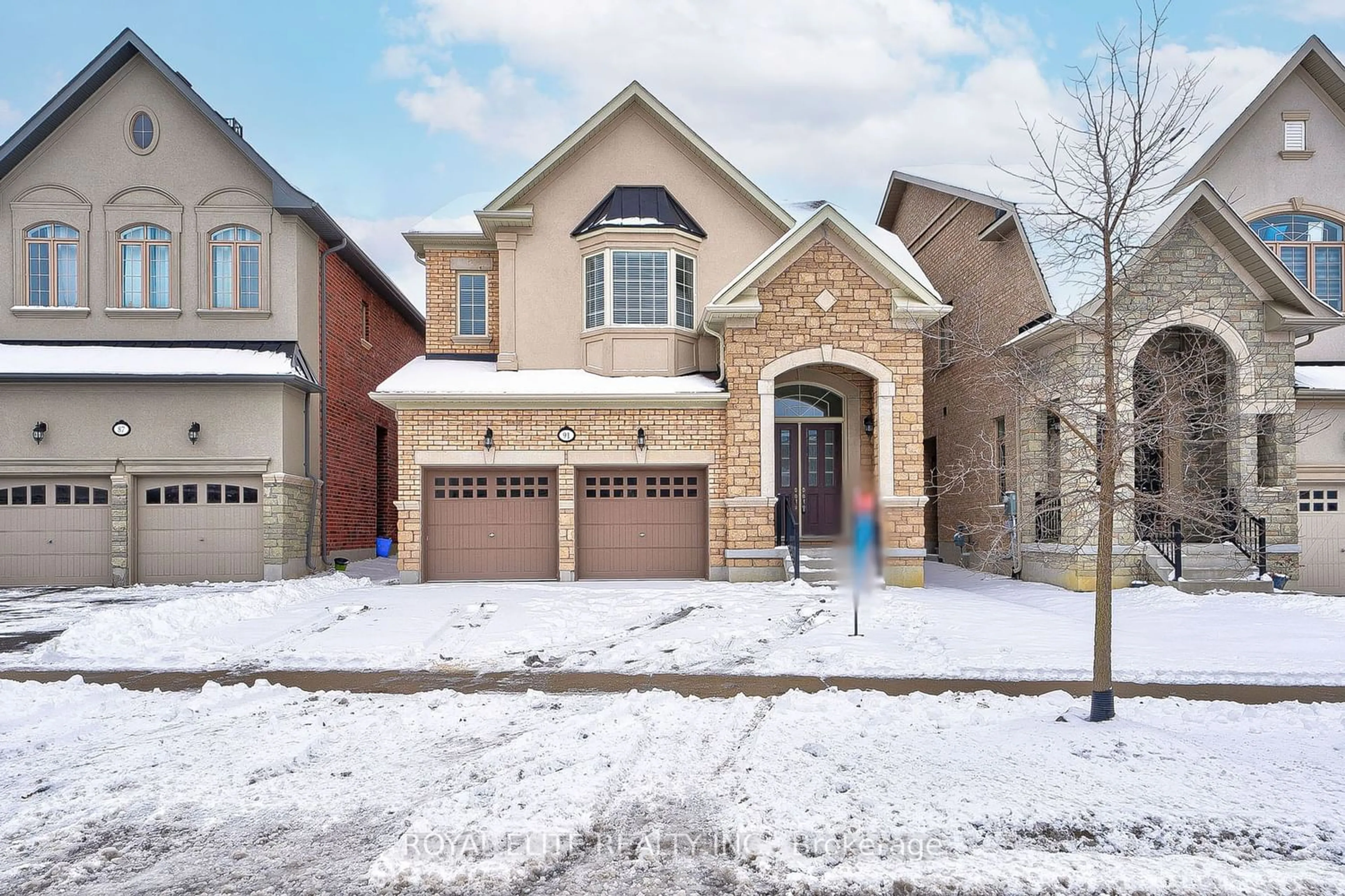 Home with brick exterior material for 91 Chaiwood Crt, Vaughan Ontario L6A 0Z9
