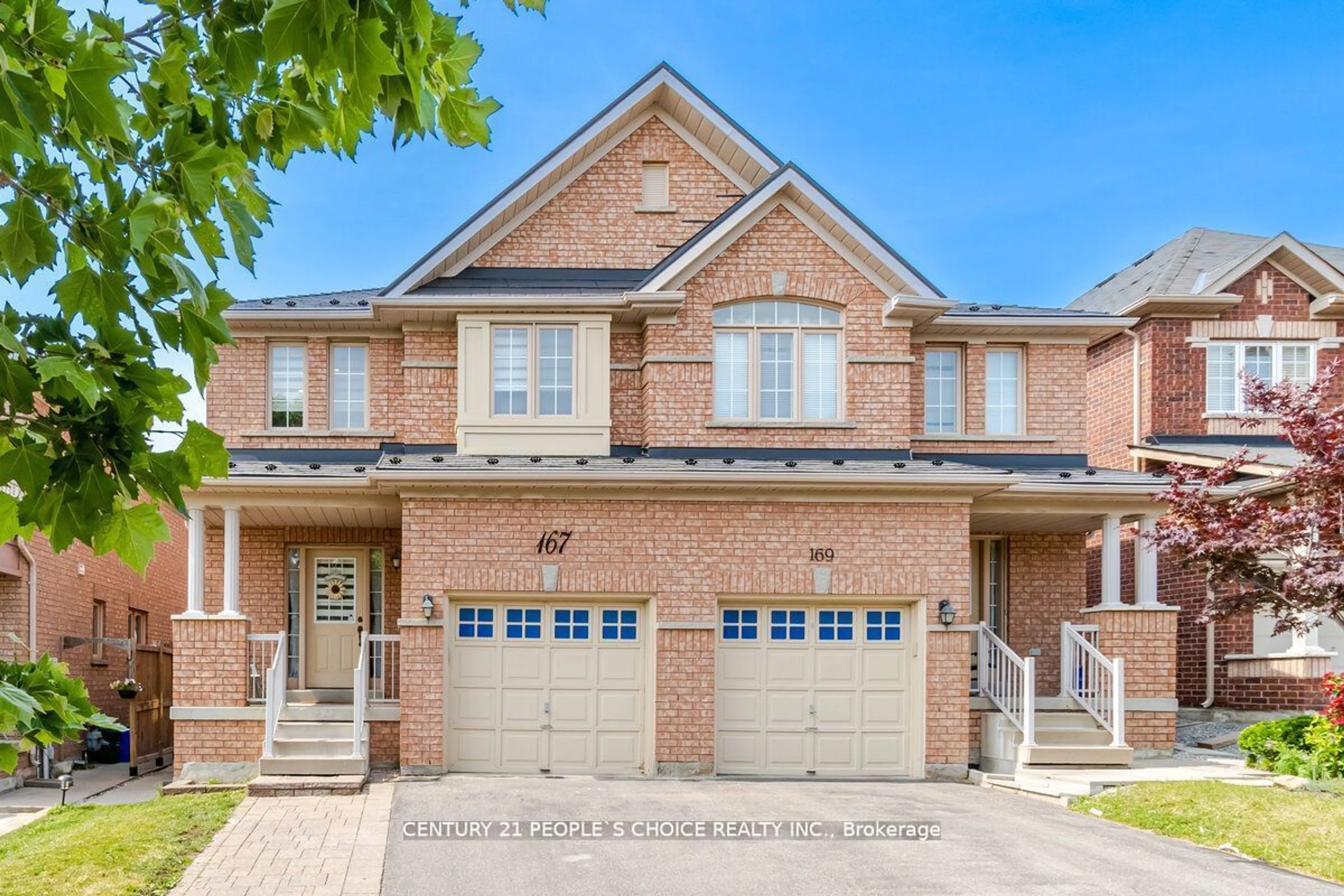 Home with brick exterior material for 167 Chayna Cres, Vaughan Ontario L6A 0L6