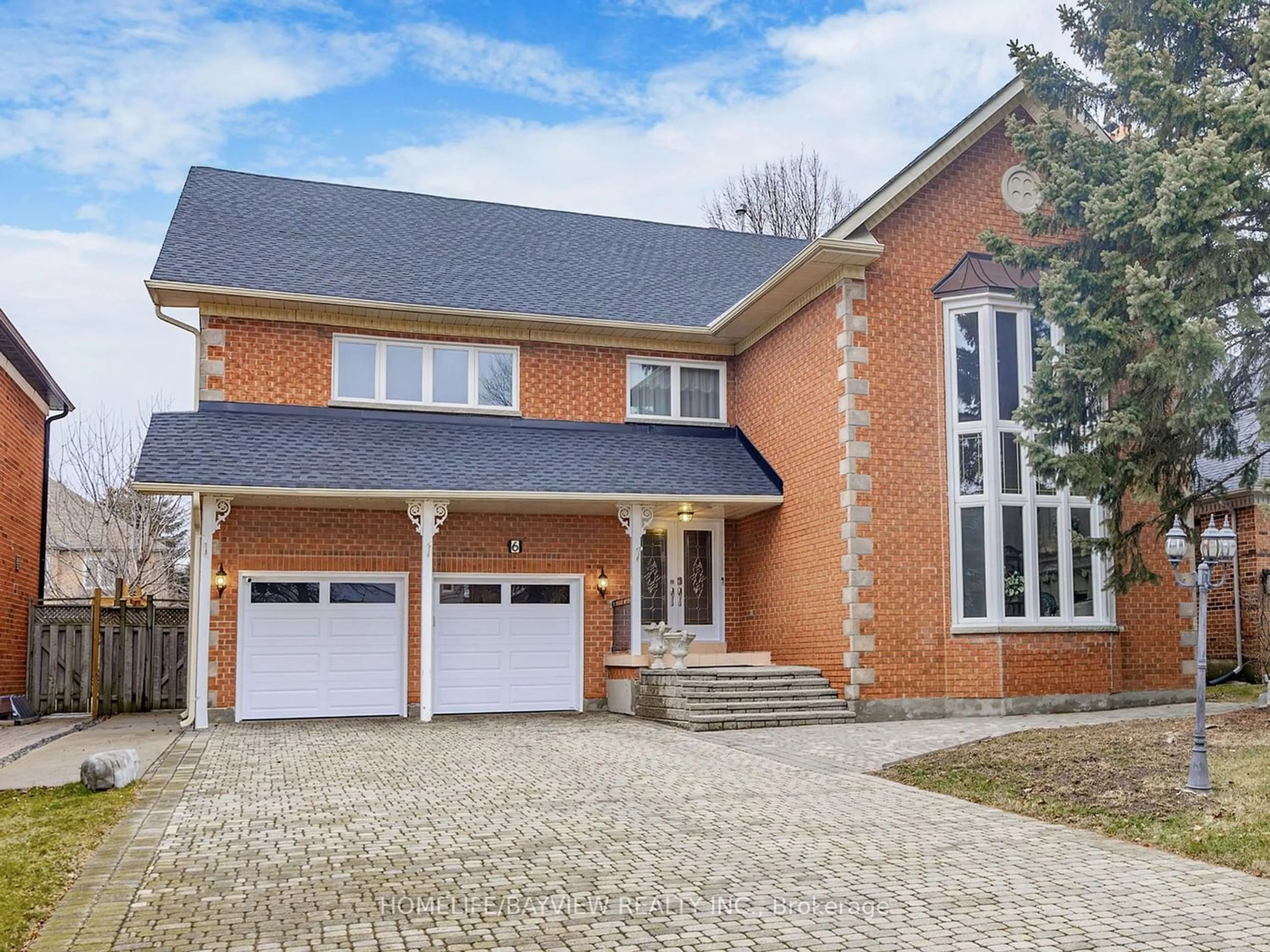 Home with brick exterior material for 6 Dalewood Dr, Richmond Hill Ontario L4B 3C3