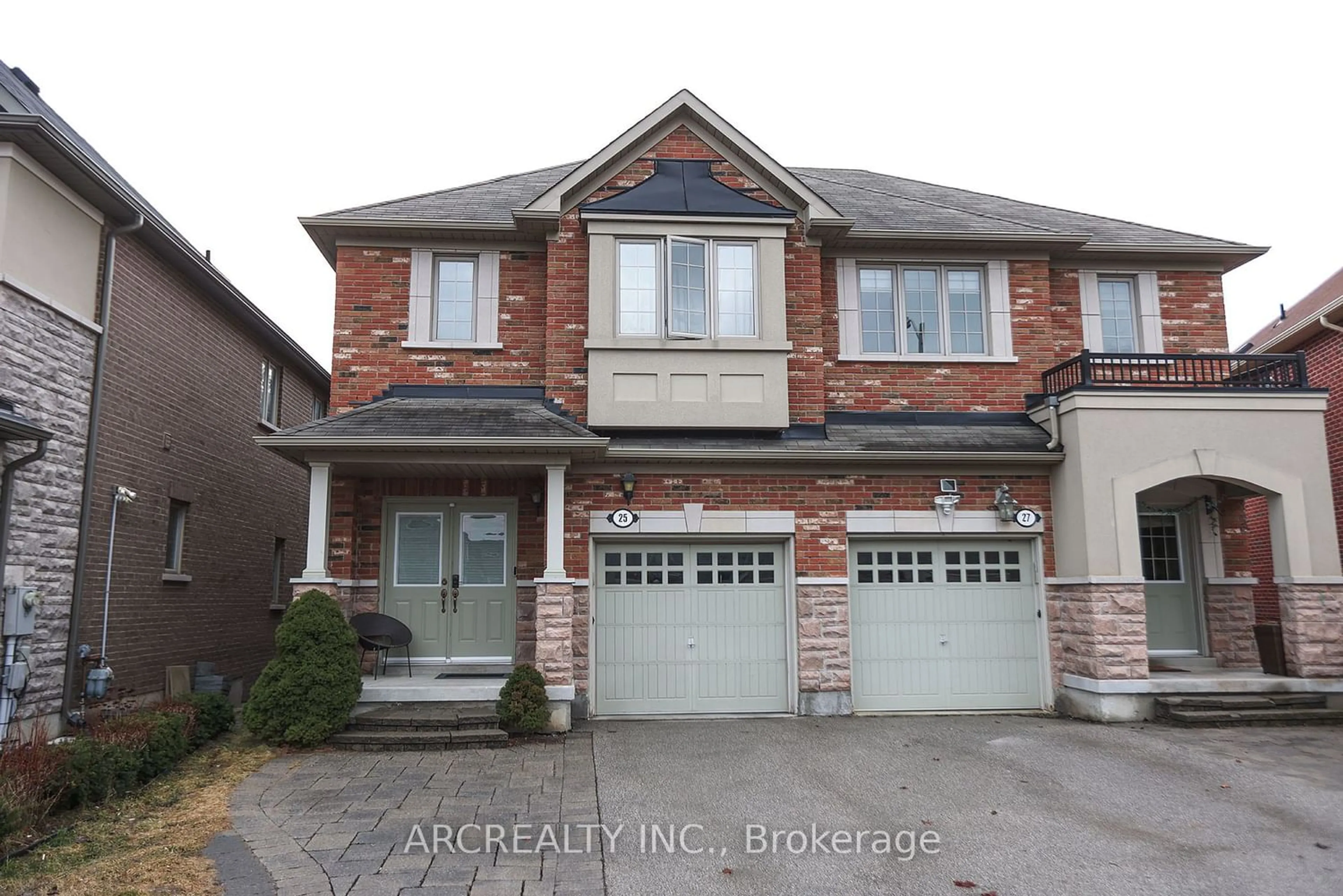 Home with brick exterior material for 25 Shallot Crt, Richmond Hill Ontario L4S 0C1