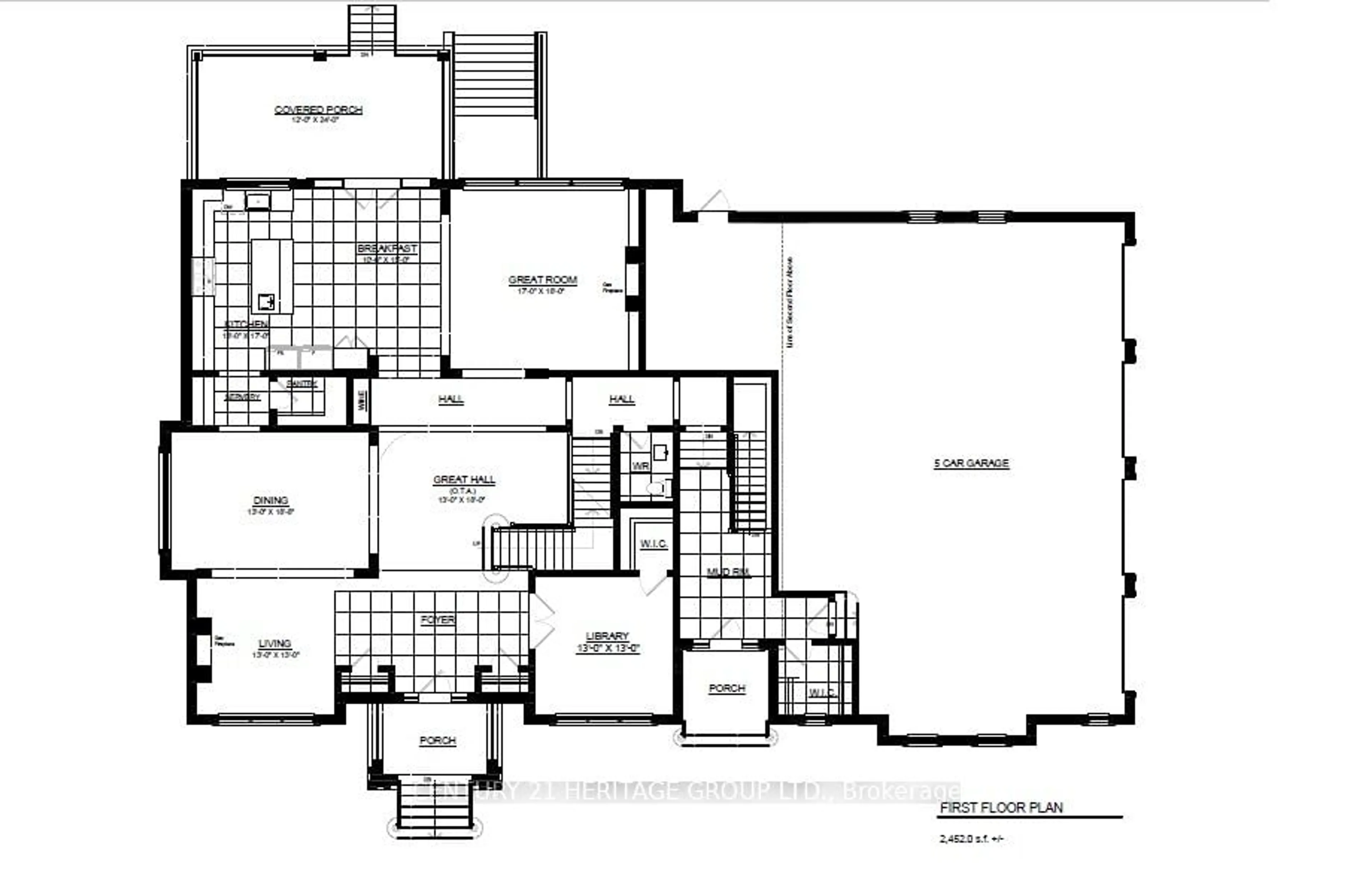 Floor plan for 22 Lincolnville Lane, Whitchurch-Stouffville Ontario L4A 7X4