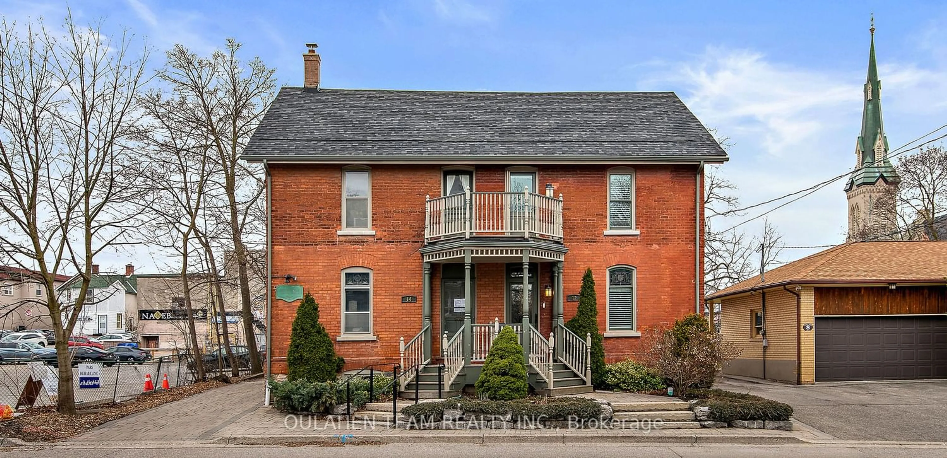 Home with brick exterior material for 12 Church St, Richmond Hill Ontario L4C 1W2