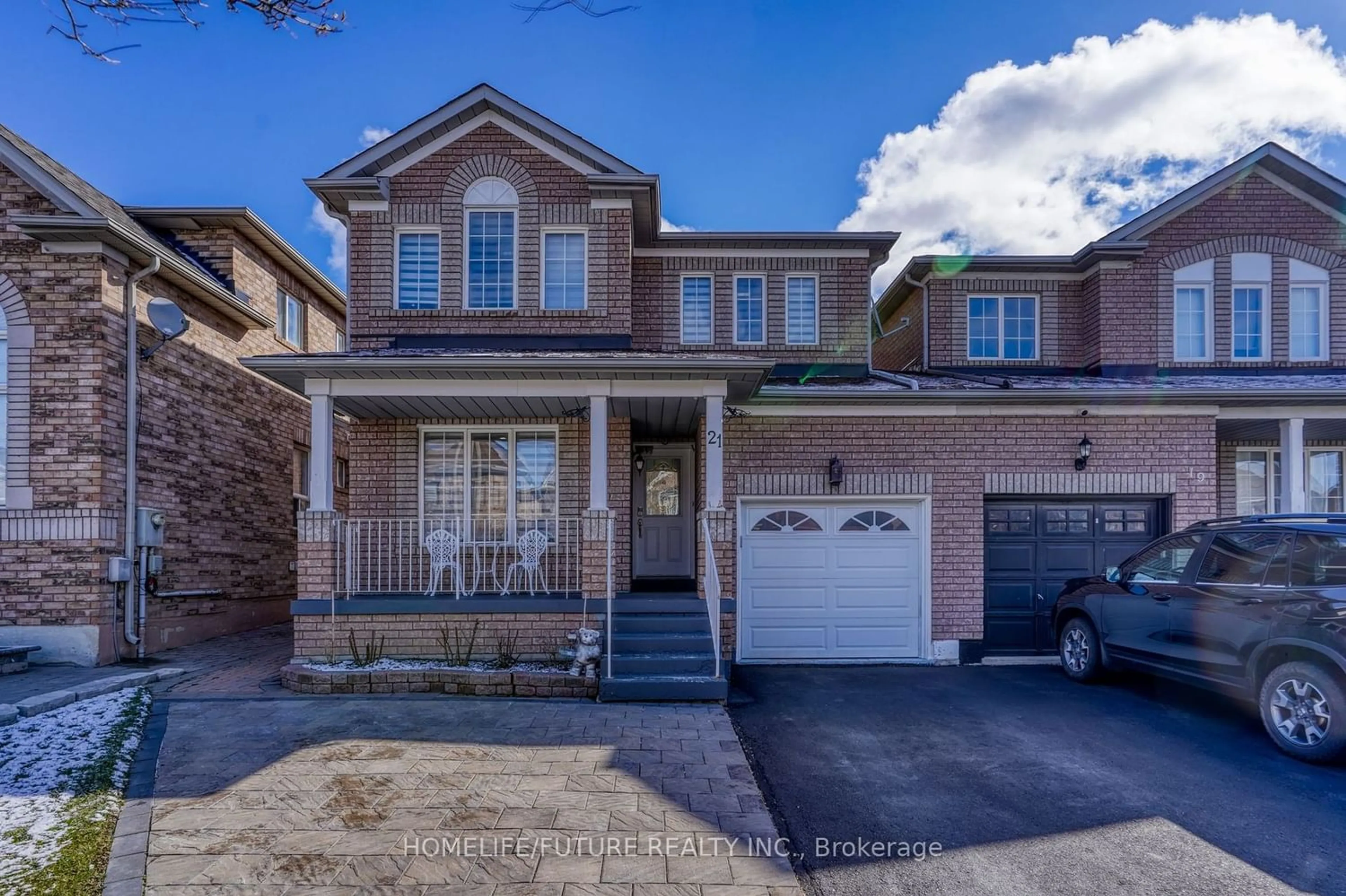 Home with brick exterior material for 21 Cape Verde Way, Vaughan Ontario L6A 2Y6