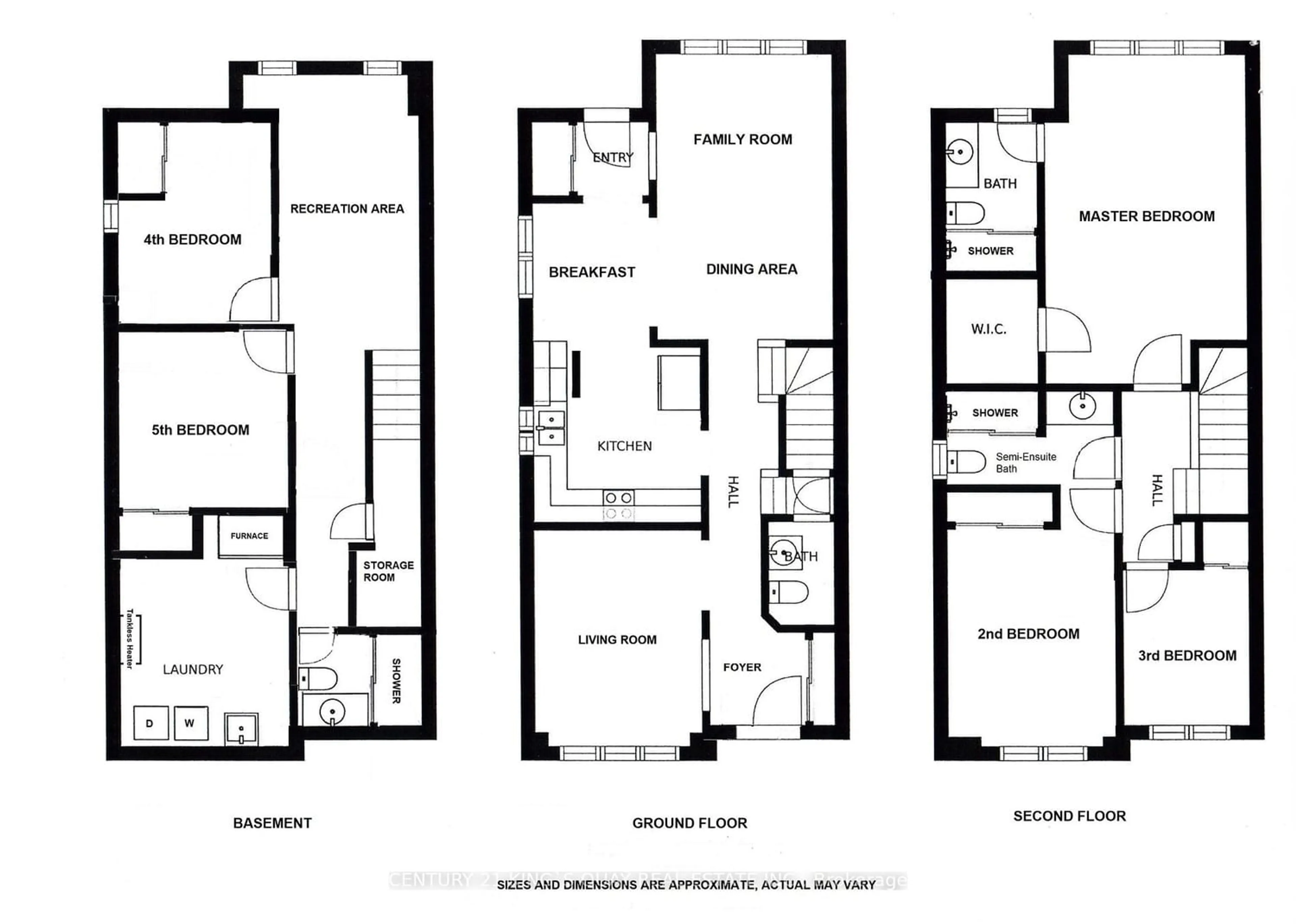 Floor plan for 23 Stockport Rd, Markham Ontario L6B 0R3