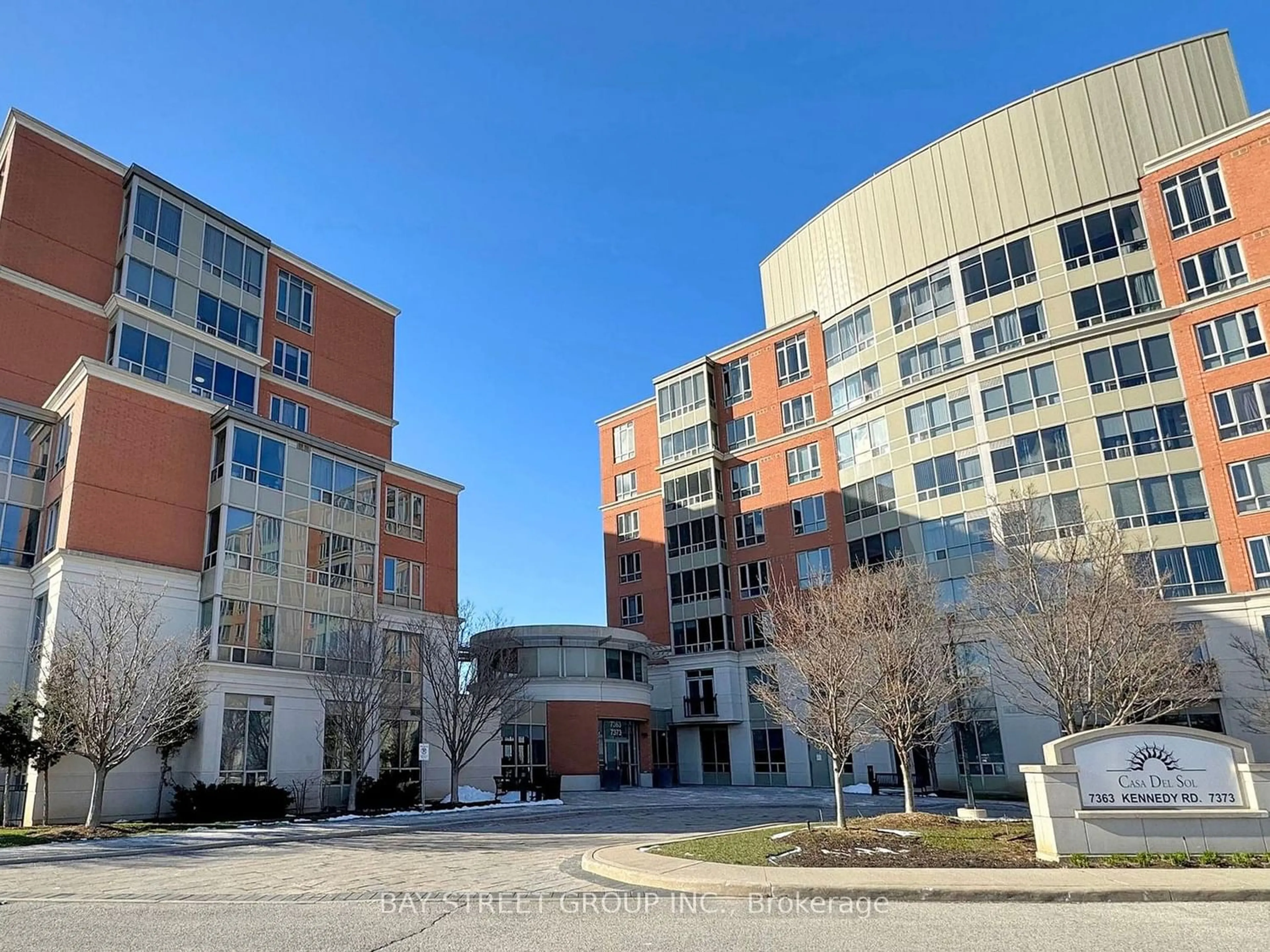 A pic from exterior of the house or condo for 7373 Kennedy Rd #115, Markham Ontario L3R 1H6