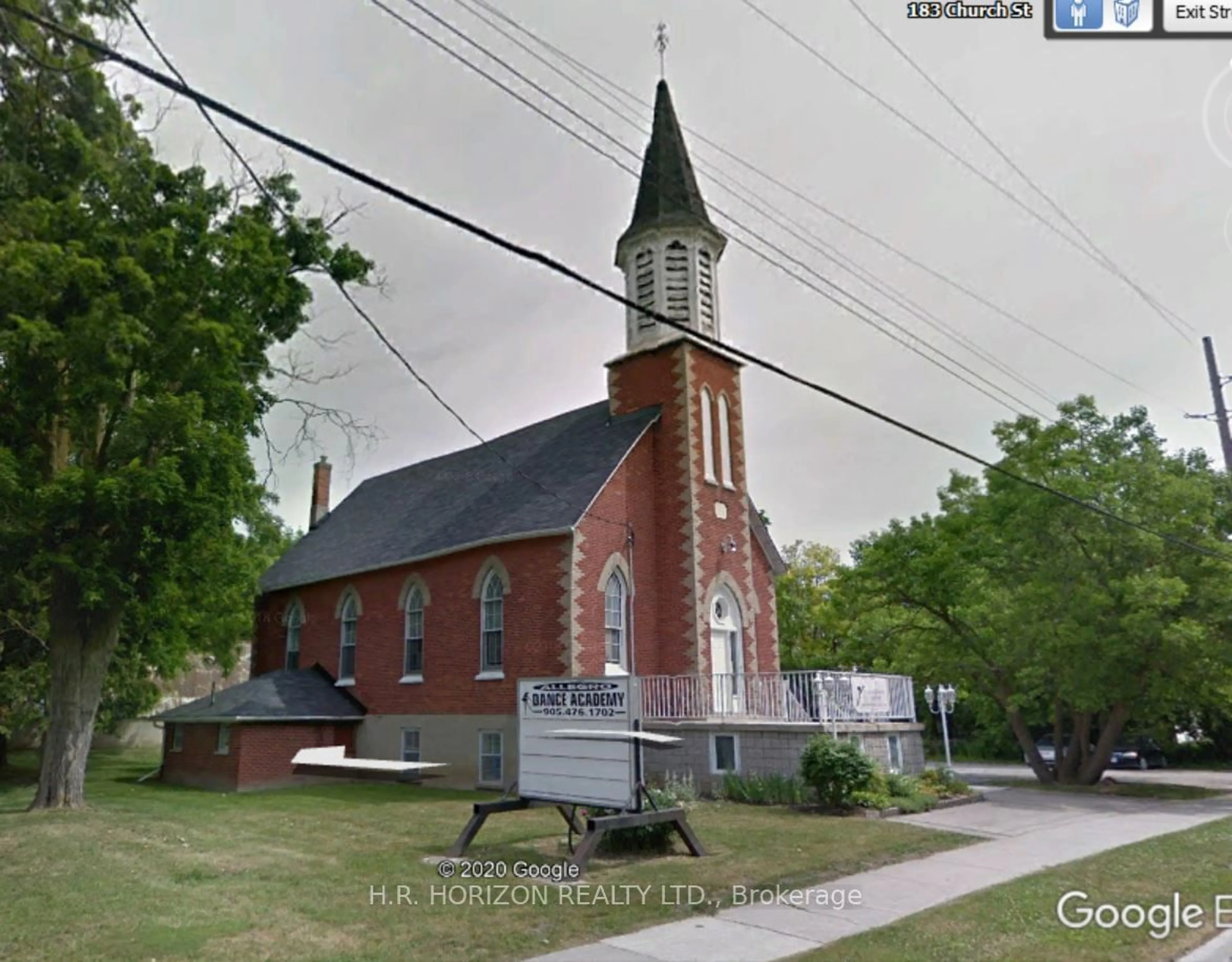 Street view for 180 Church St, Georgina Ontario L4P 1J5