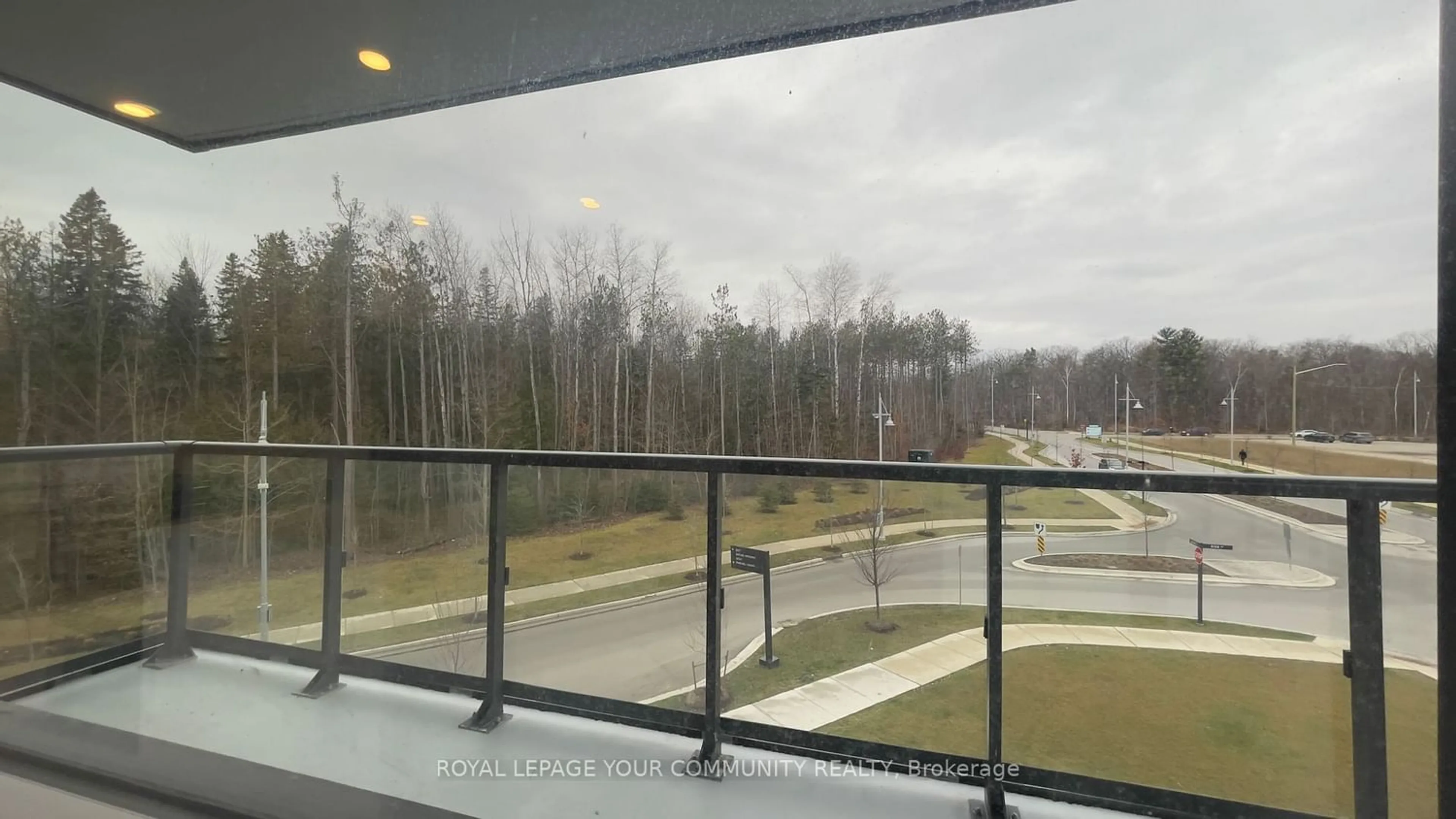 Balcony in the apartment, the view of lake or river for 415 Sea Ray Ave #351, Innisfil Ontario L9S 0R5