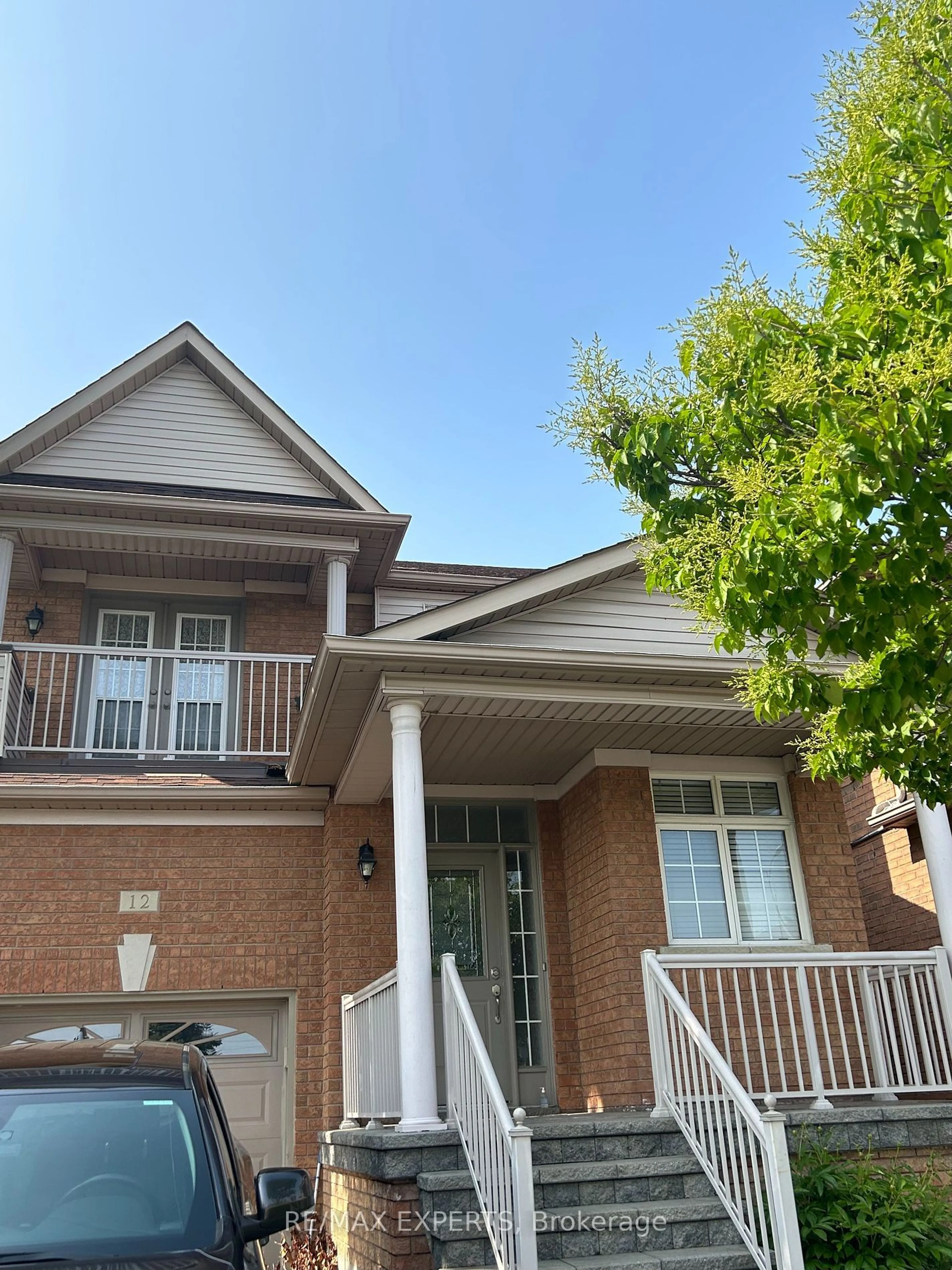 Home with brick exterior material for 12 Hawkview Blvd, Vaughan Ontario L4H 2E2