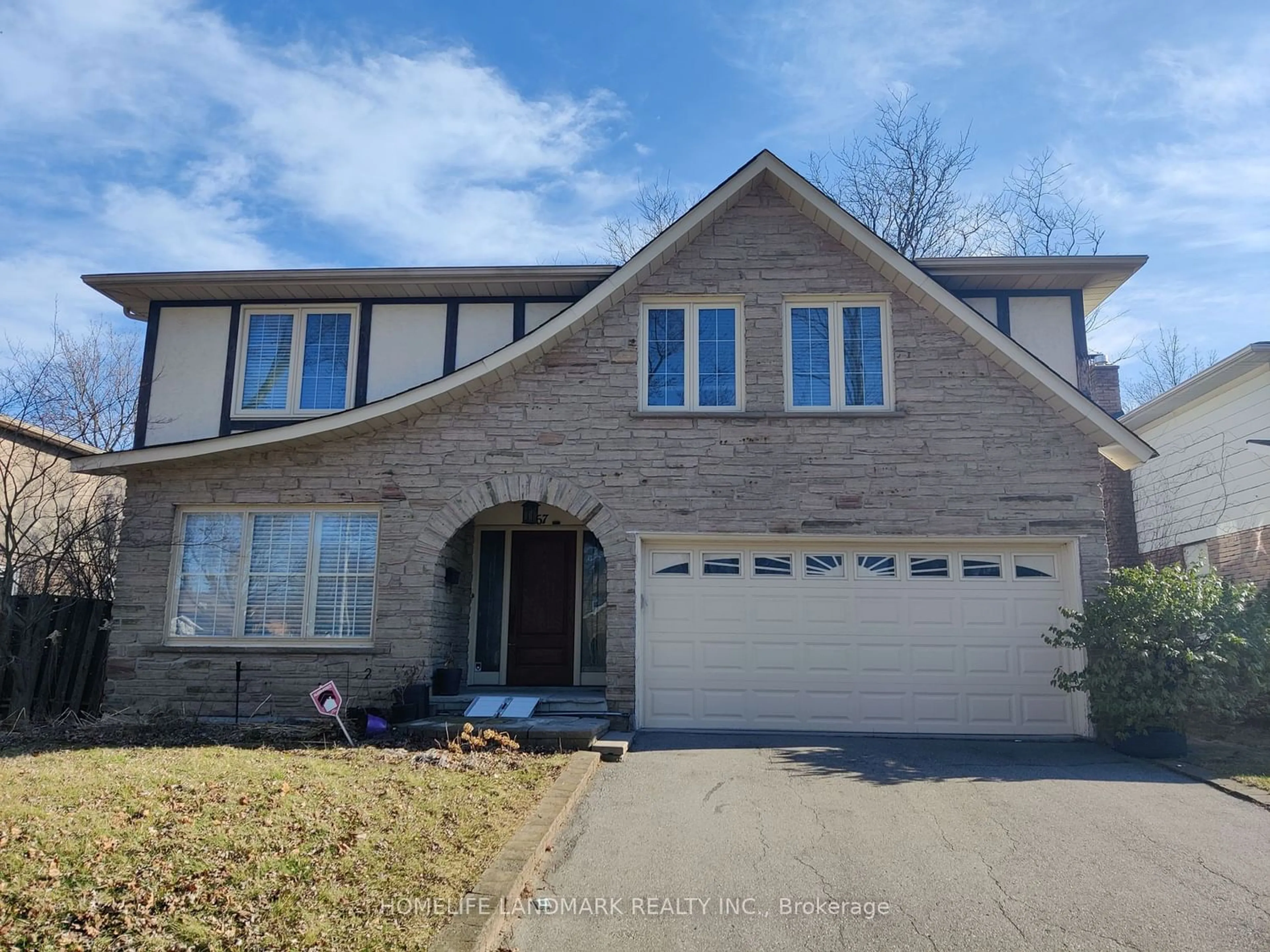 Home with stone exterior material for 67 Carlton Rd, Markham Ontario L3R 1Z7