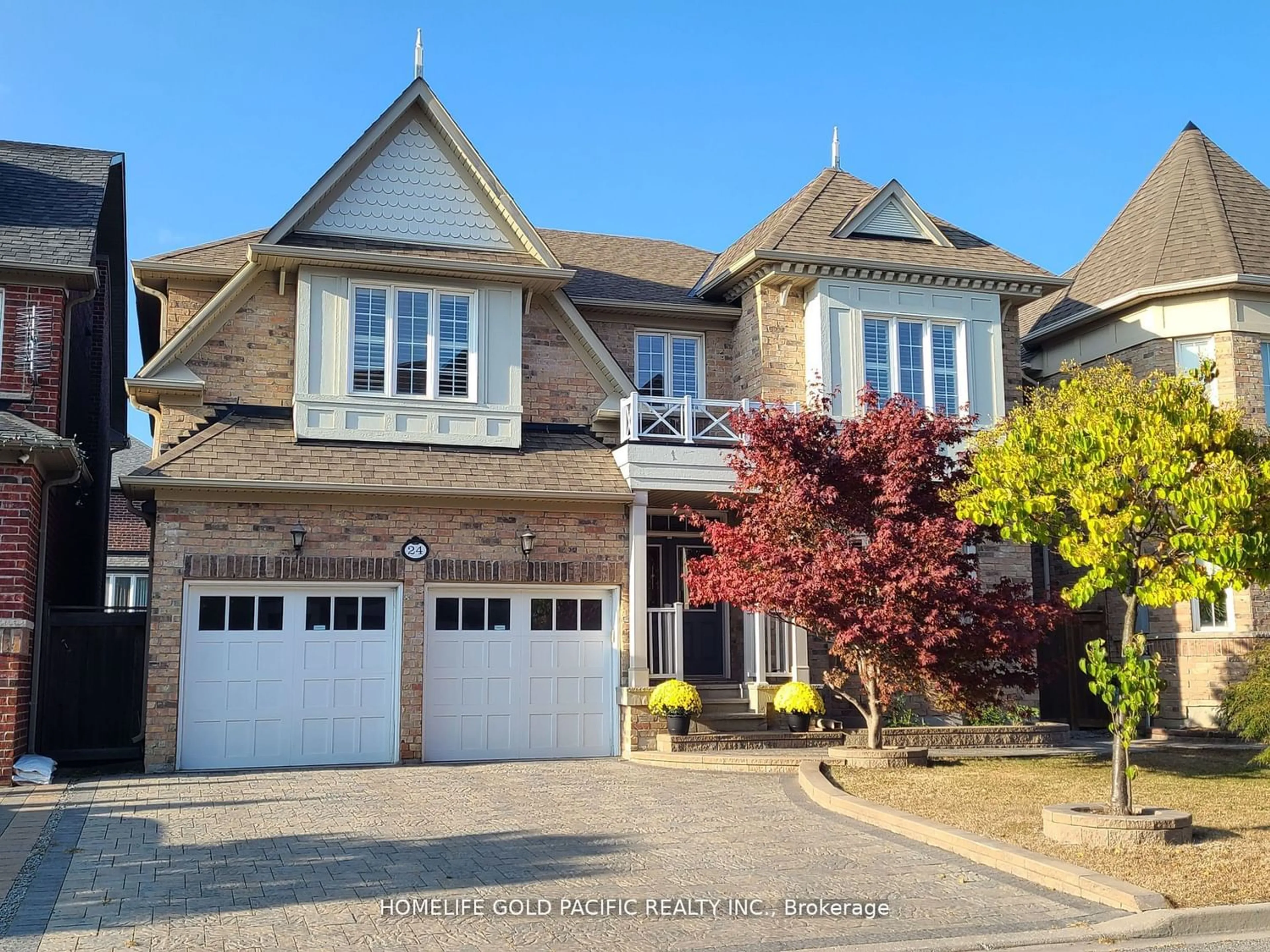 Frontside or backside of a home for 24 Earnshaw Dr, Markham Ontario L6C 0E4
