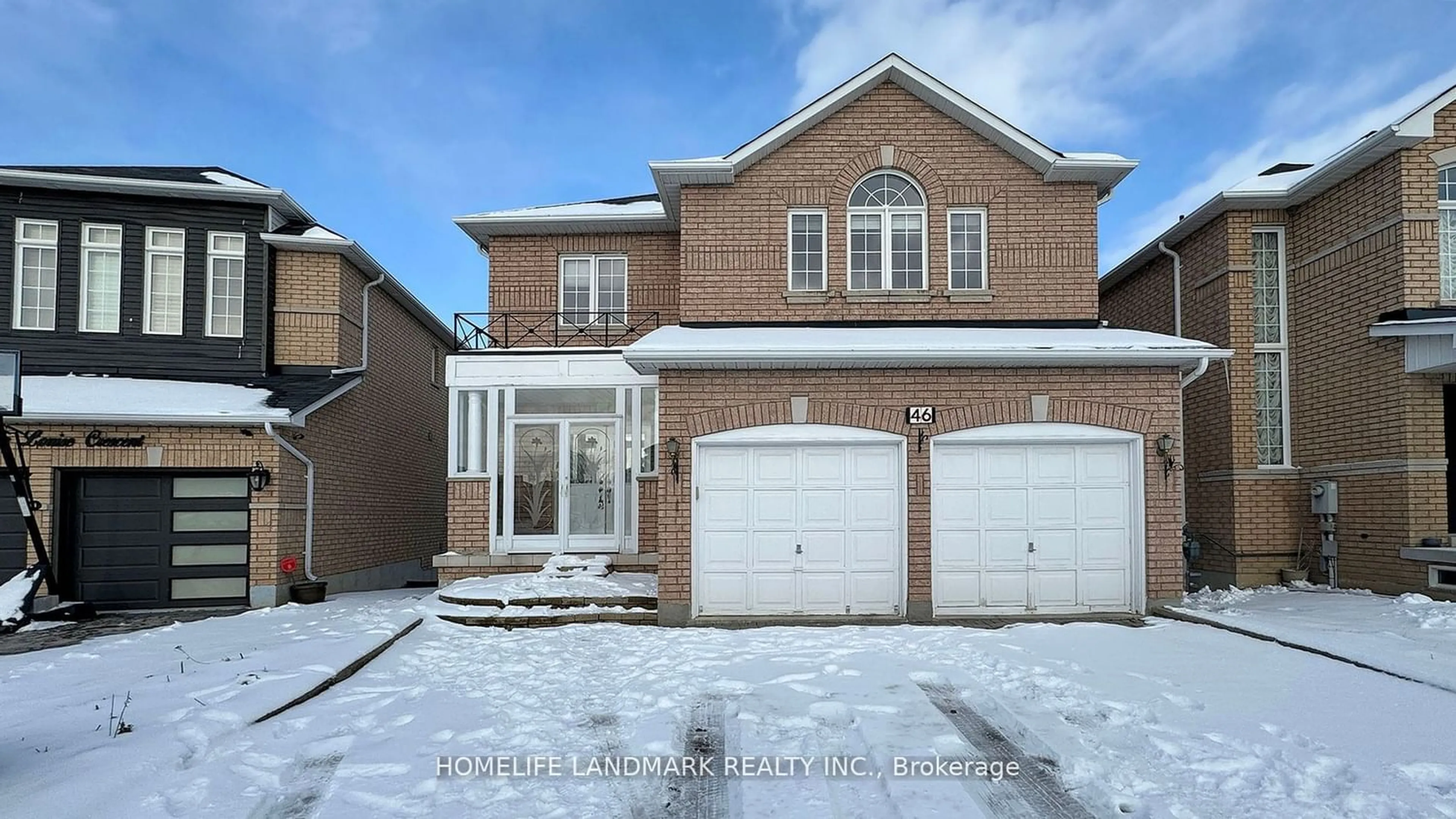 Frontside or backside of a home for 46 Ann Louise Cres, Markham Ontario L6B 0H7