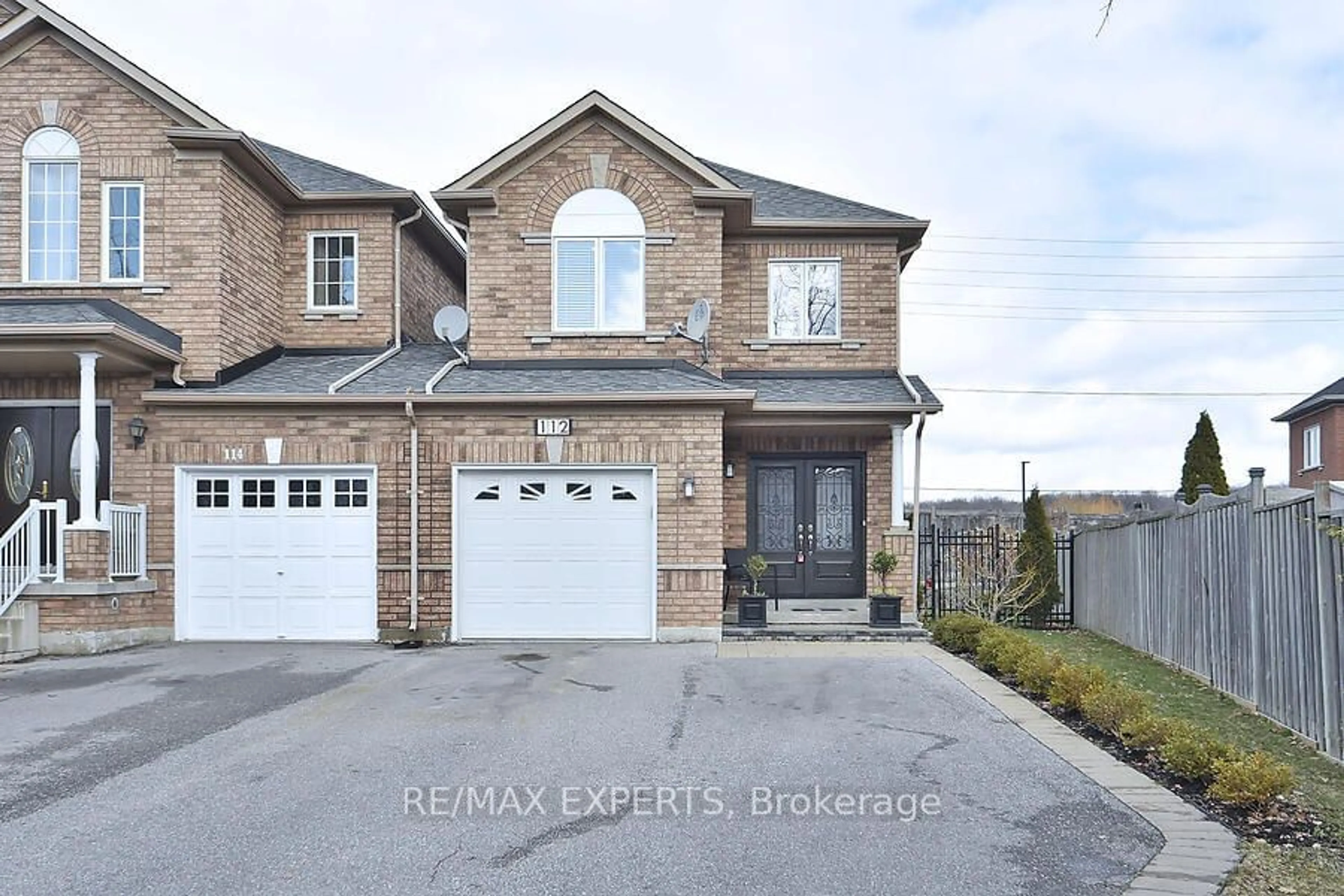 Home with brick exterior material for 112 Royal Appian Cres, Vaughan Ontario L4K 5L6