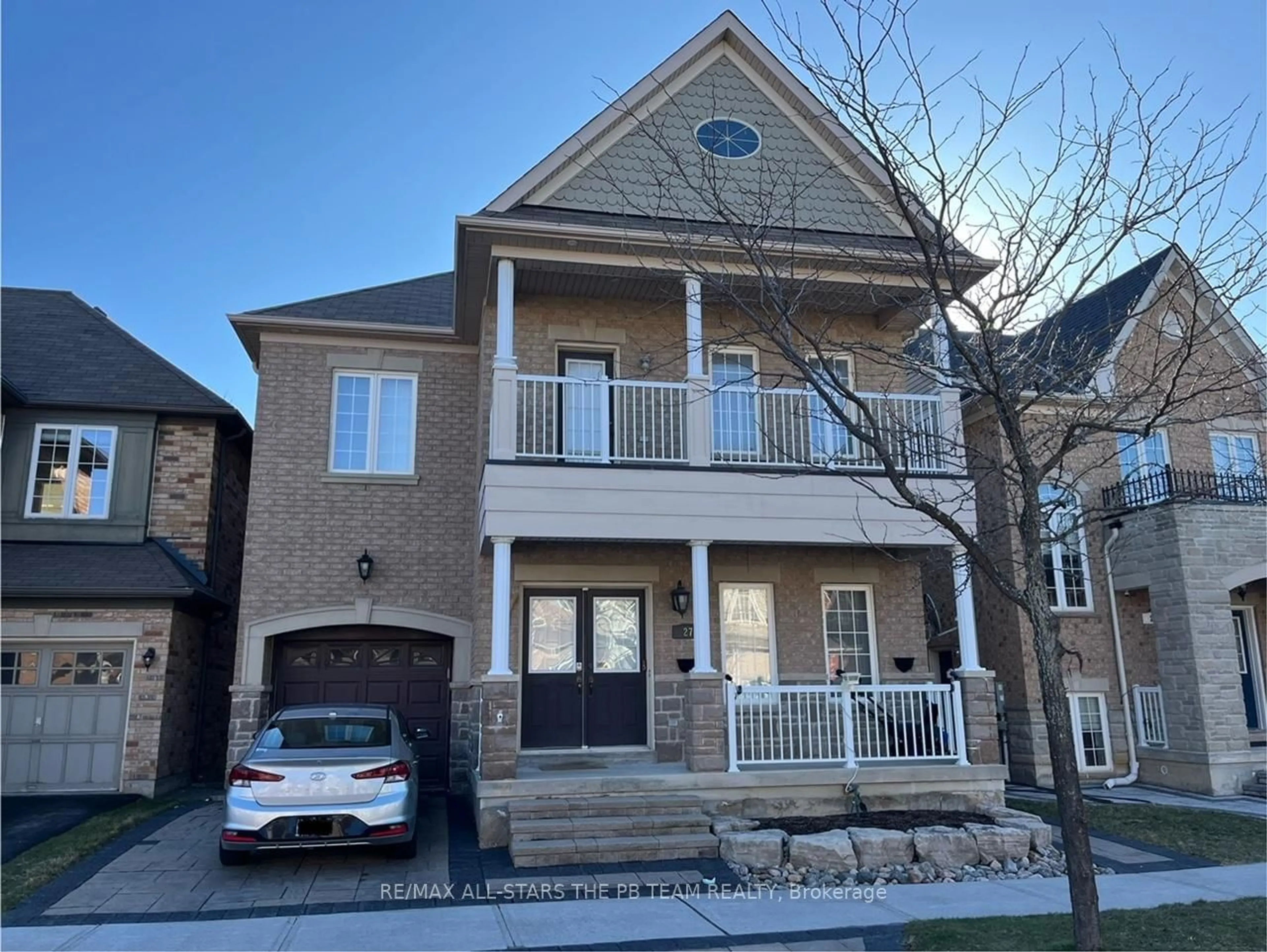Frontside or backside of a home for 27 Hammersly Blvd, Markham Ontario L6E 0H6