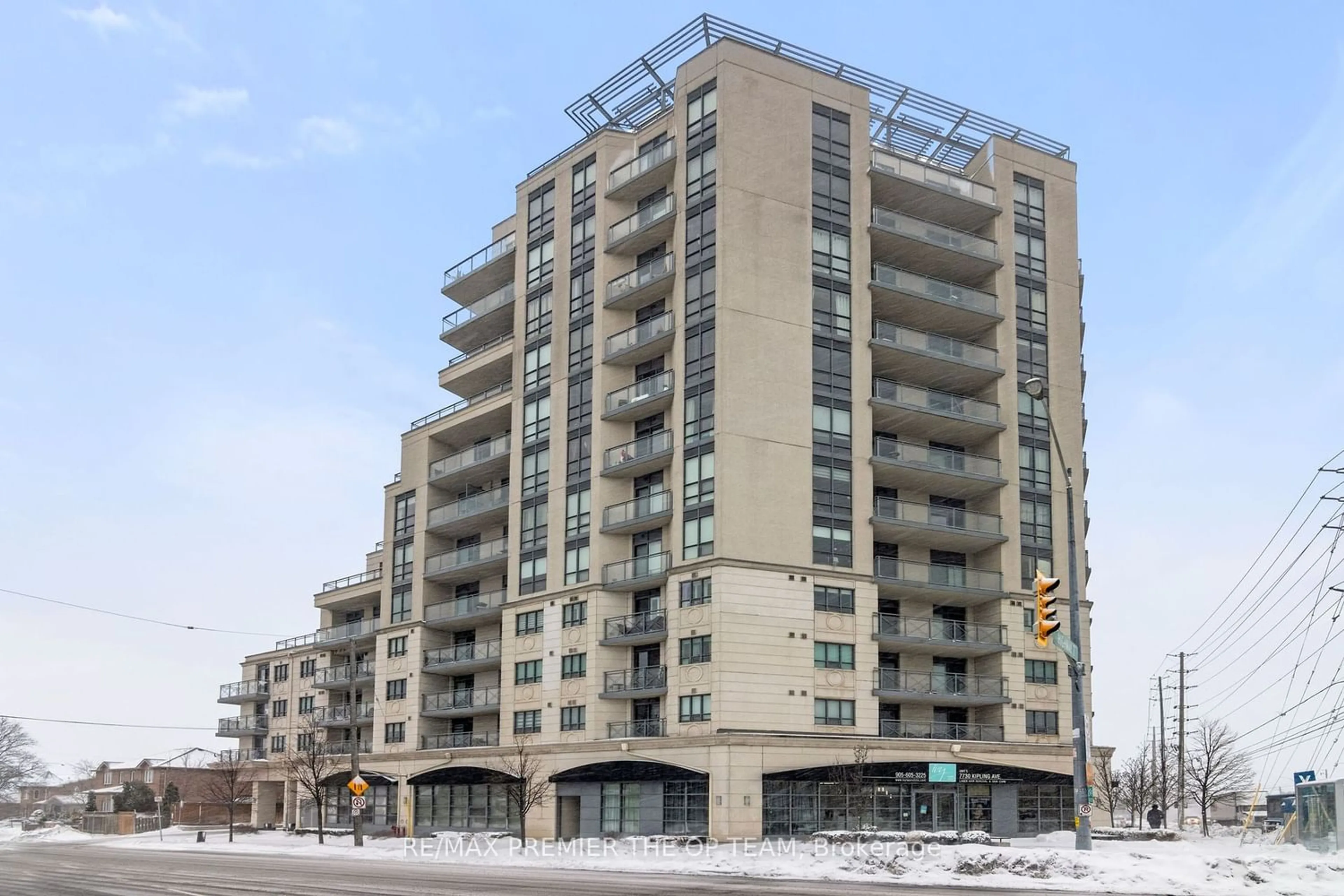A pic from exterior of the house or condo for 7730 Kipling Ave #1203, Vaughan Ontario L4L 1Y9