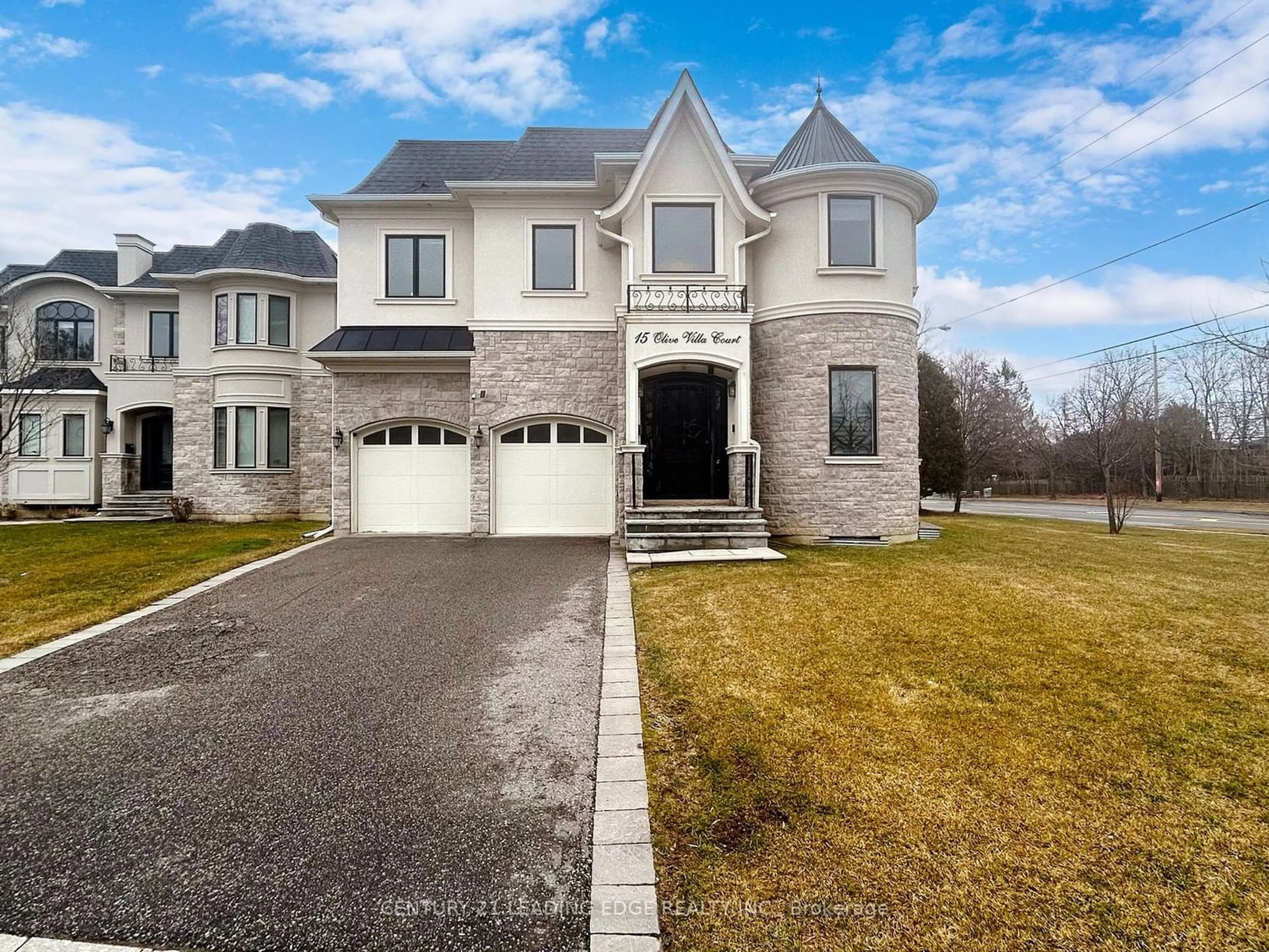 Home with brick exterior material for 15 Olive Villa Crt, Markham Ontario L3T 1A9