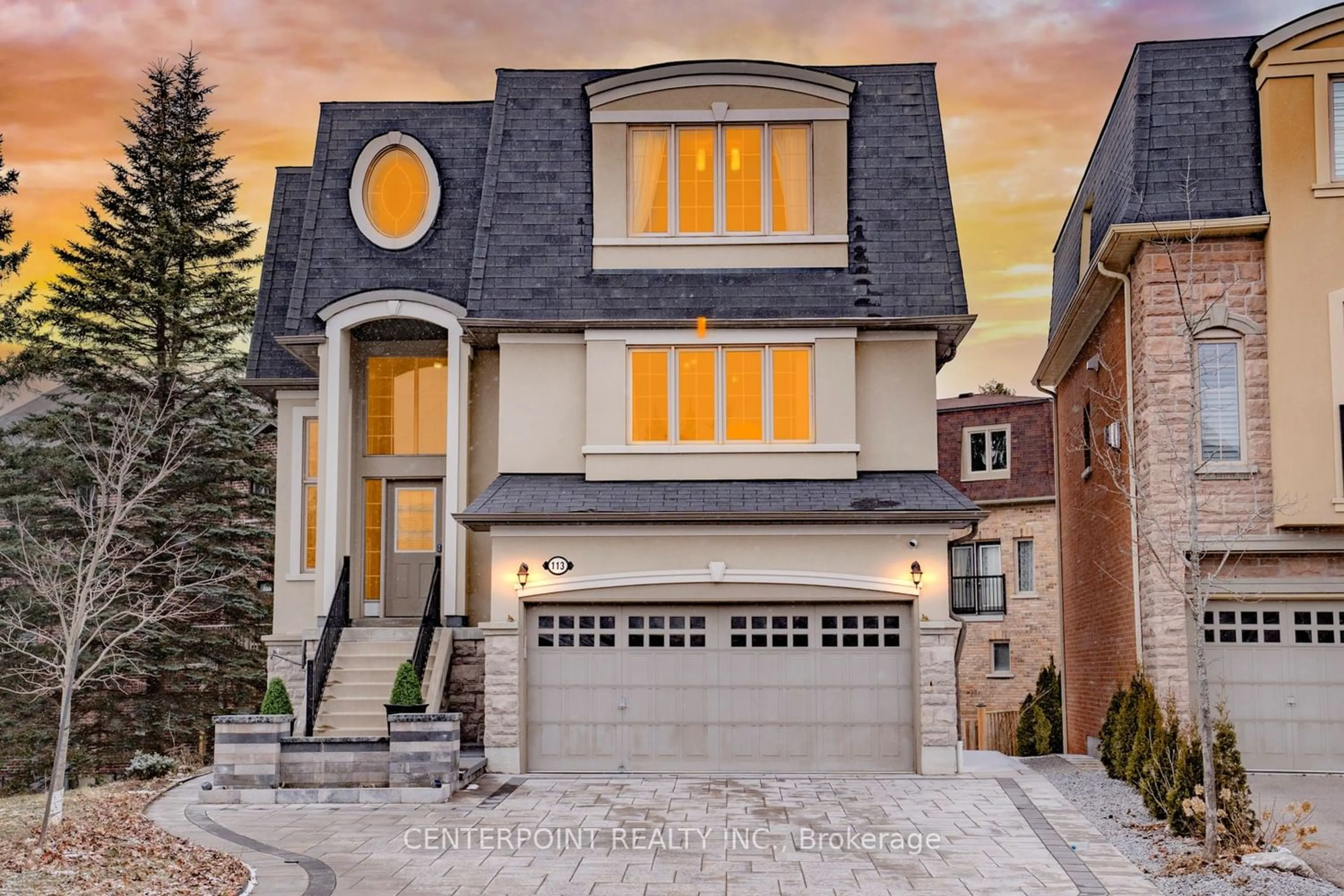 Home with brick exterior material for 113 Headwater Cres, Richmond Hill Ontario L4E 0T2