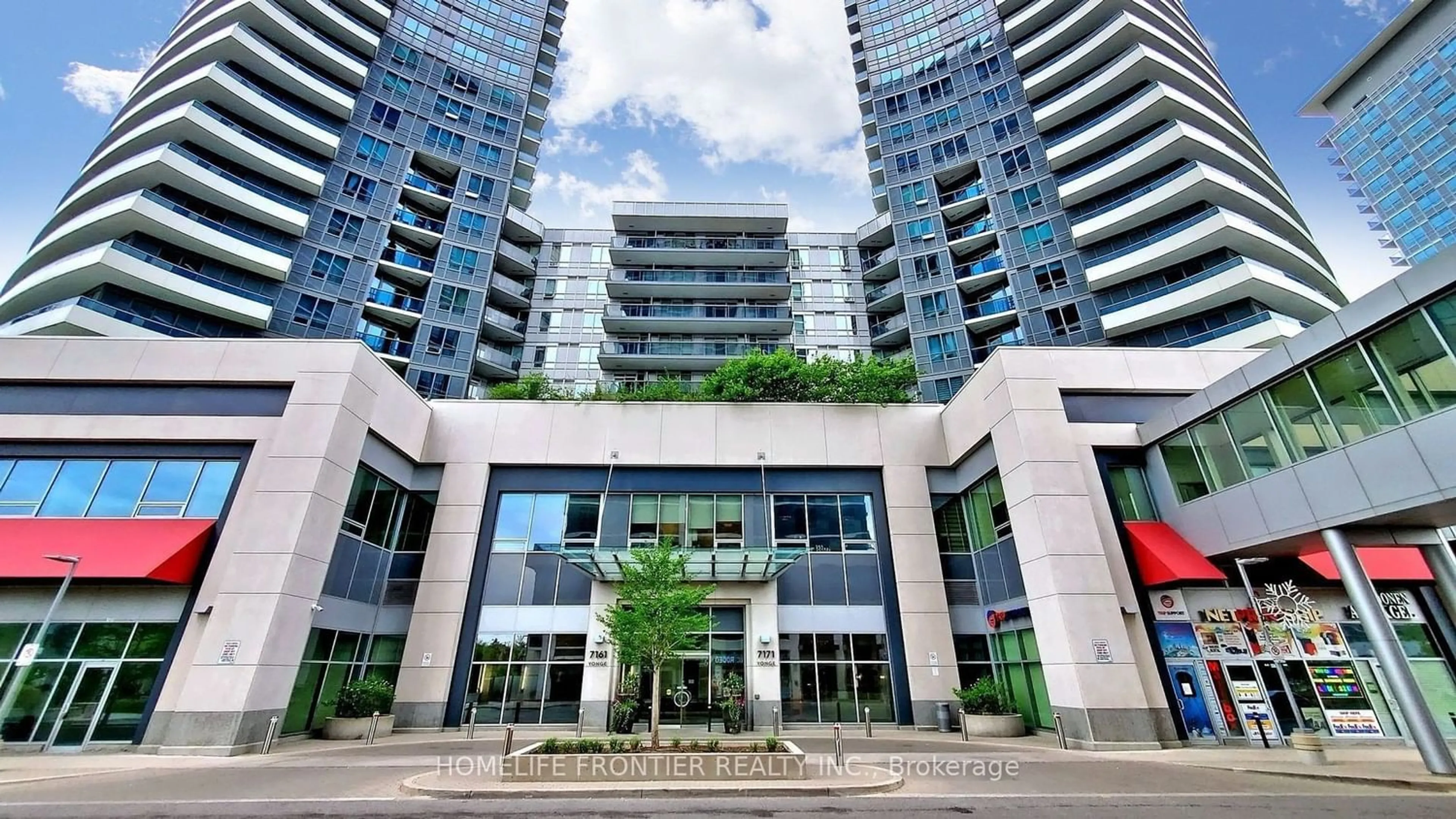 A pic from exterior of the house or condo for 7171 Yonge St #1915, Markham Ontario L3T 0C5