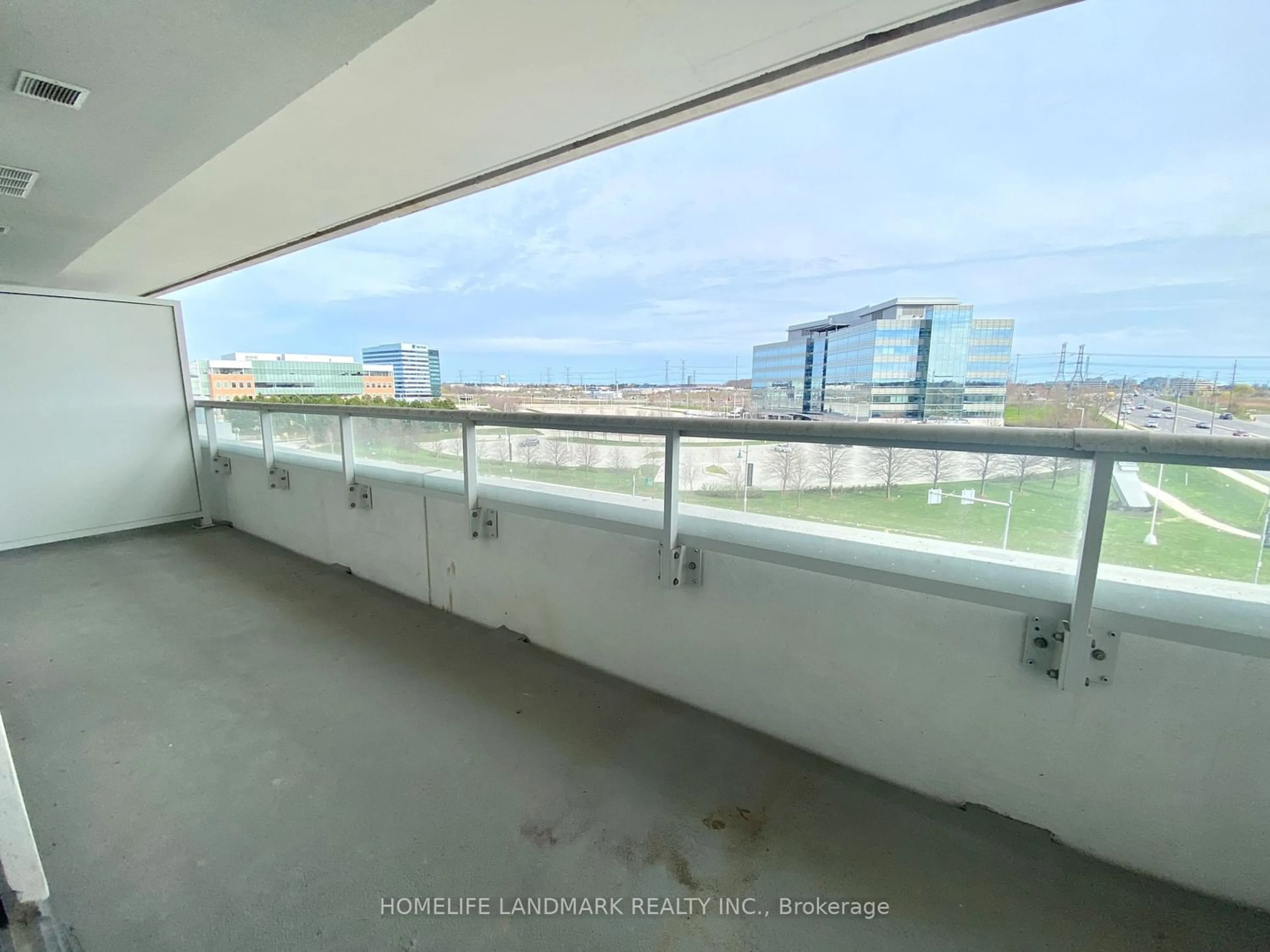 Balcony in the apartment for 10 Rouge Valley Dr #513A, Markham Ontario L6G 0G8