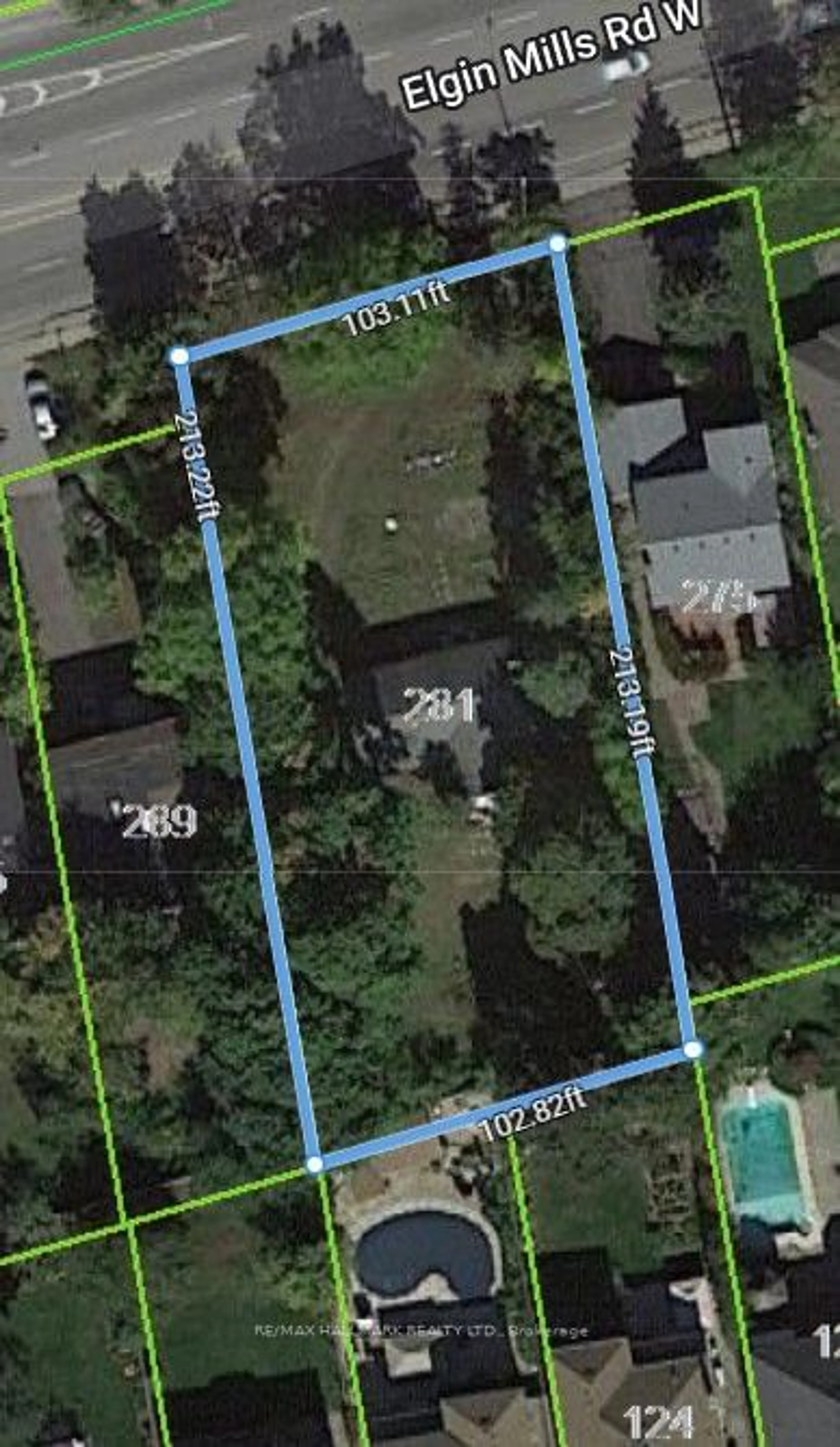 Frontside or backside of a home for 281 Elgin Mills Rd, Richmond Hill Ontario L4C 4M1
