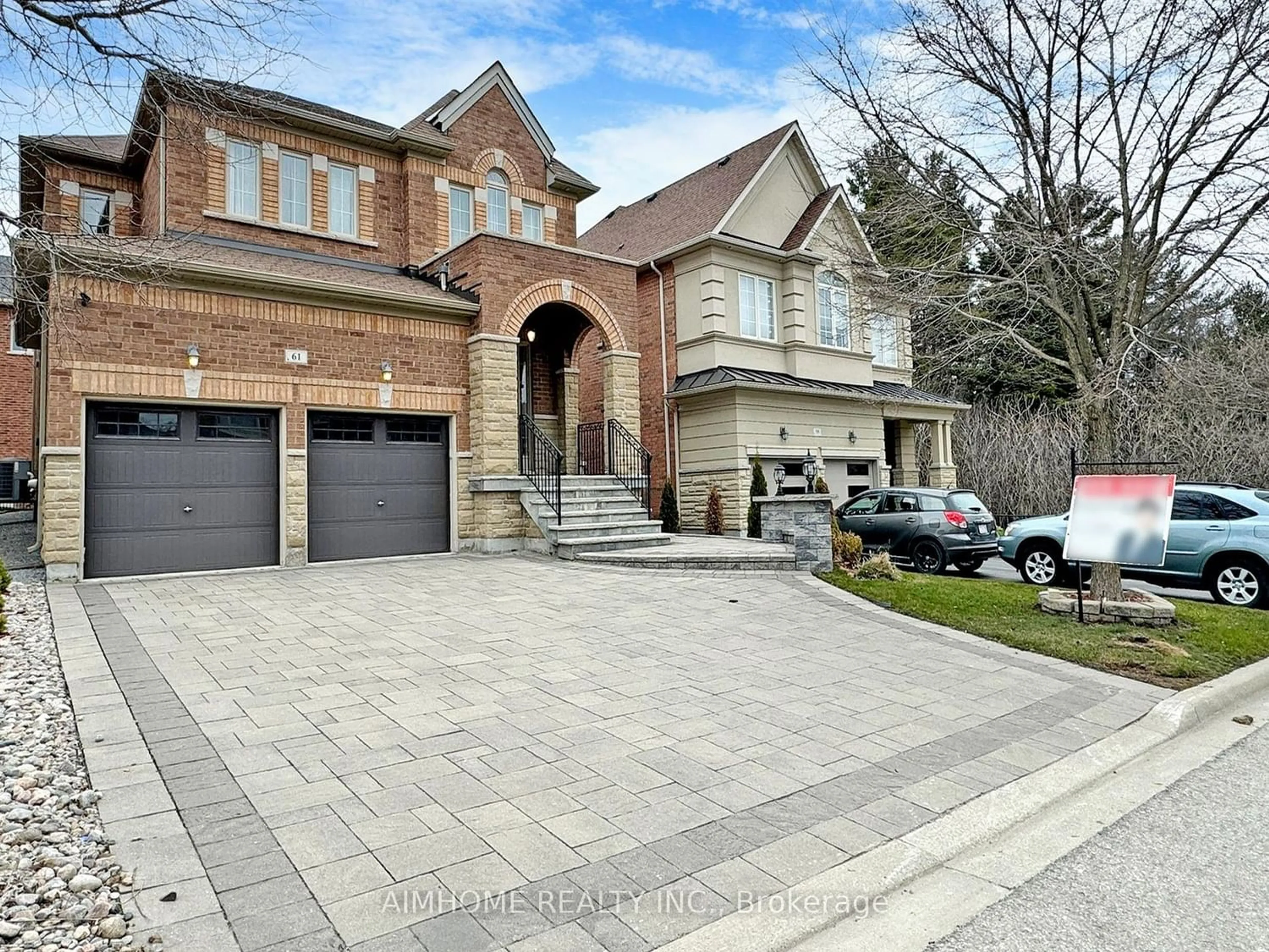 Home with brick exterior material for 61 Bush Ridges Ave, Richmond Hill Ontario L4E 0P1
