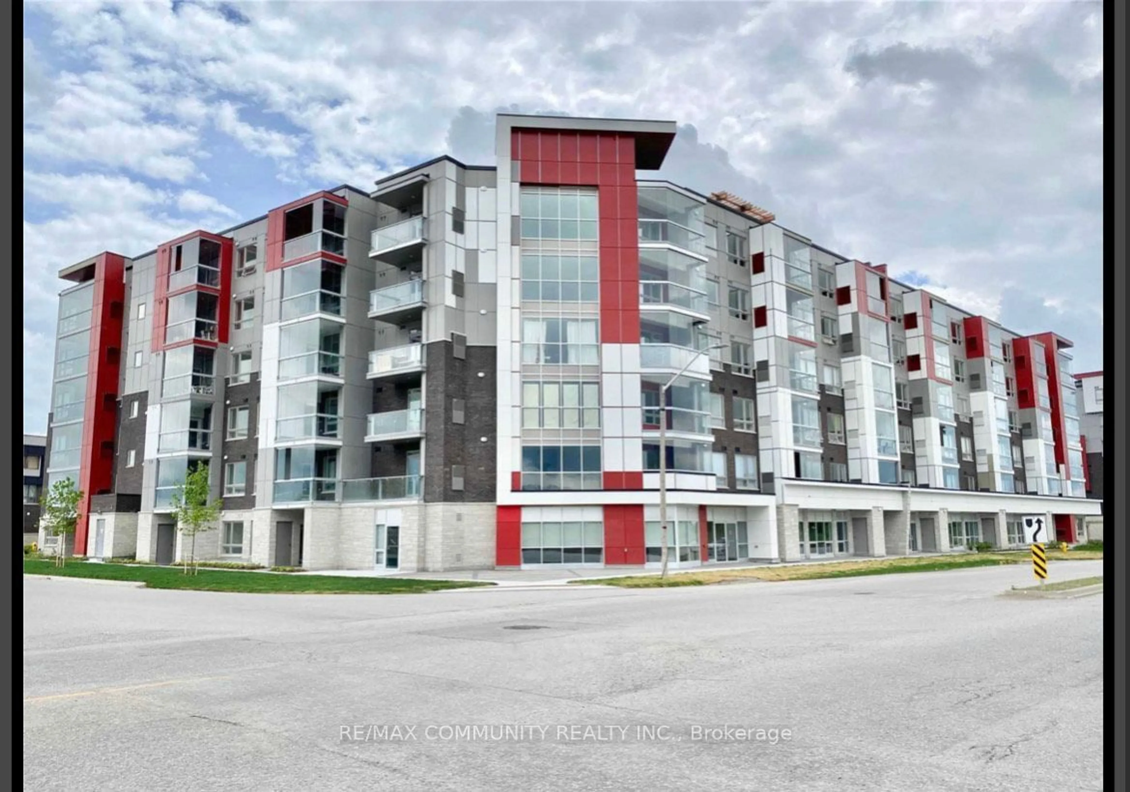 A pic from exterior of the house or condo for 58 Adam Sellers St #413, Markham Ontario L6B 1P5