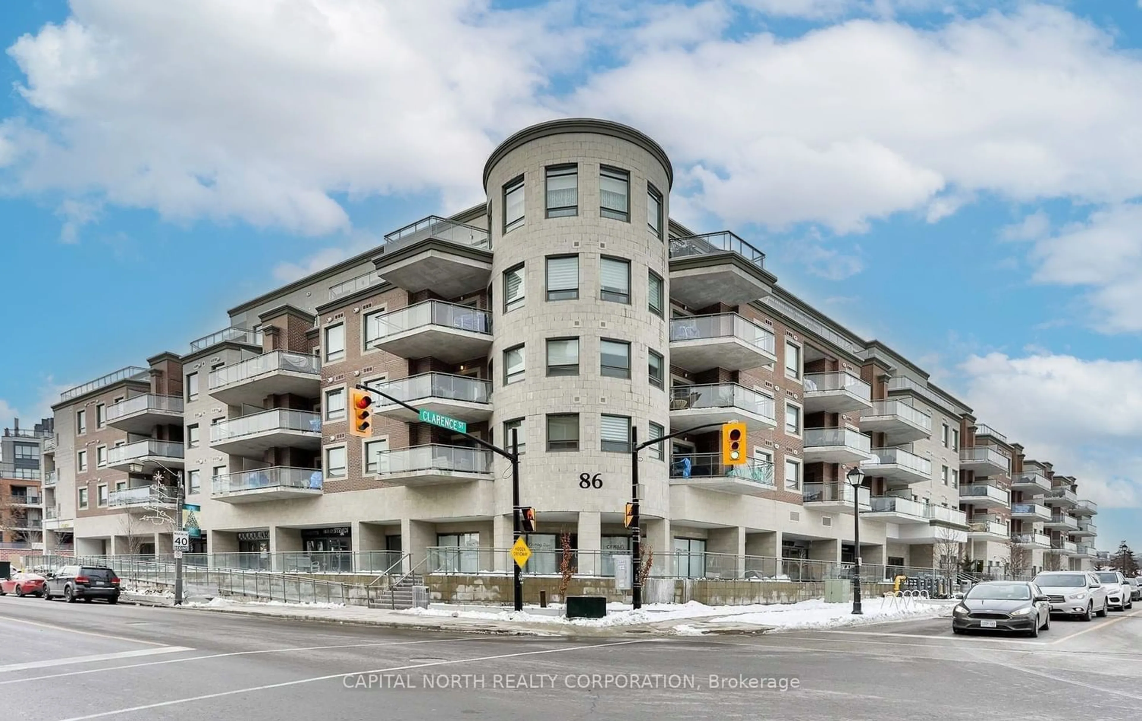 A pic from exterior of the house or condo for 86 Woodbridge Ave #307, Vaughan Ontario L4L 0E4