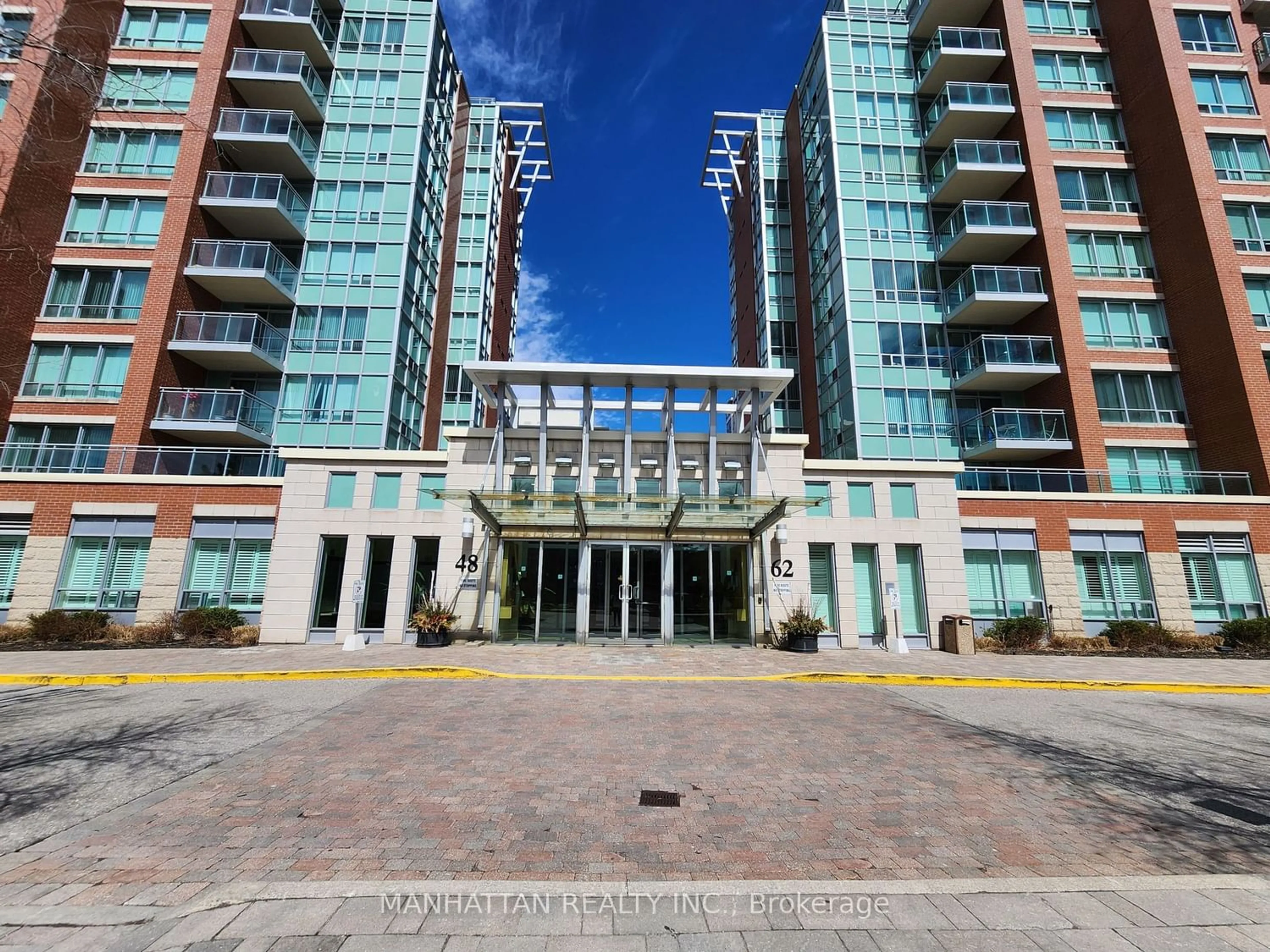 A pic from exterior of the house or condo for 62 Suncrest Blvd #207, Markham Ontario L3T 7Y6