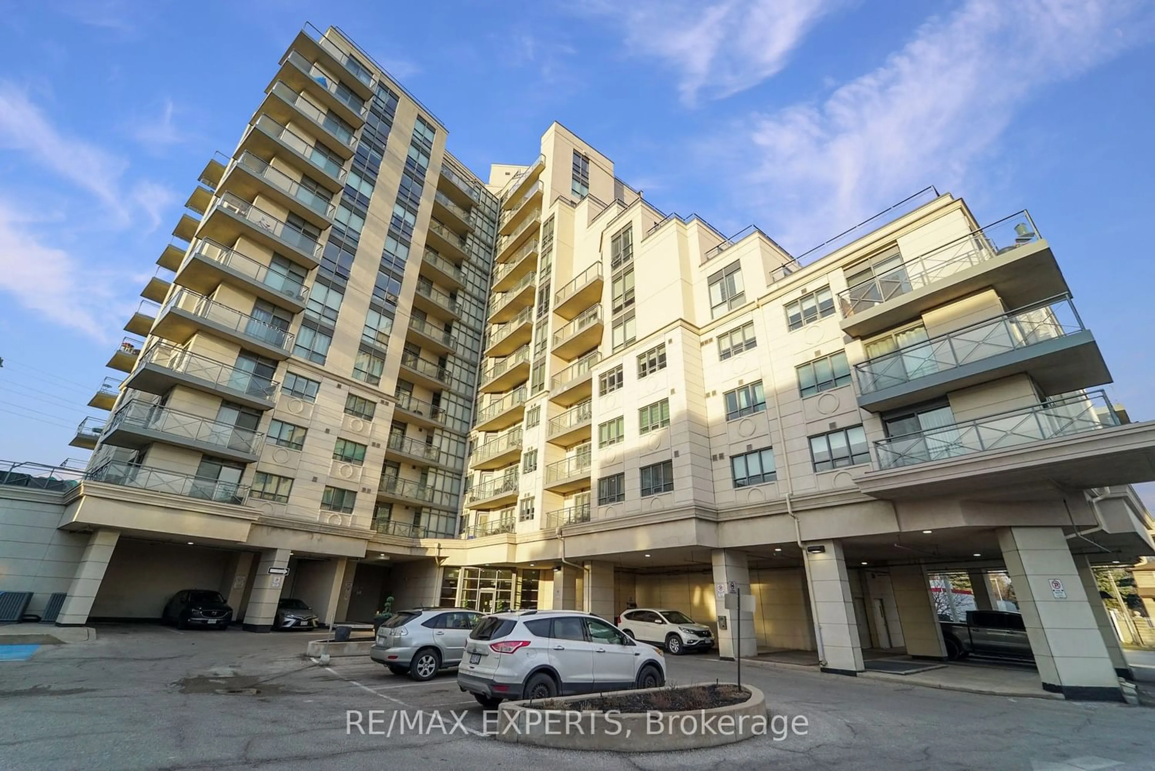 A pic from exterior of the house or condo for 7730 Kipling Ave #203, Vaughan Ontario L4L 1Y9
