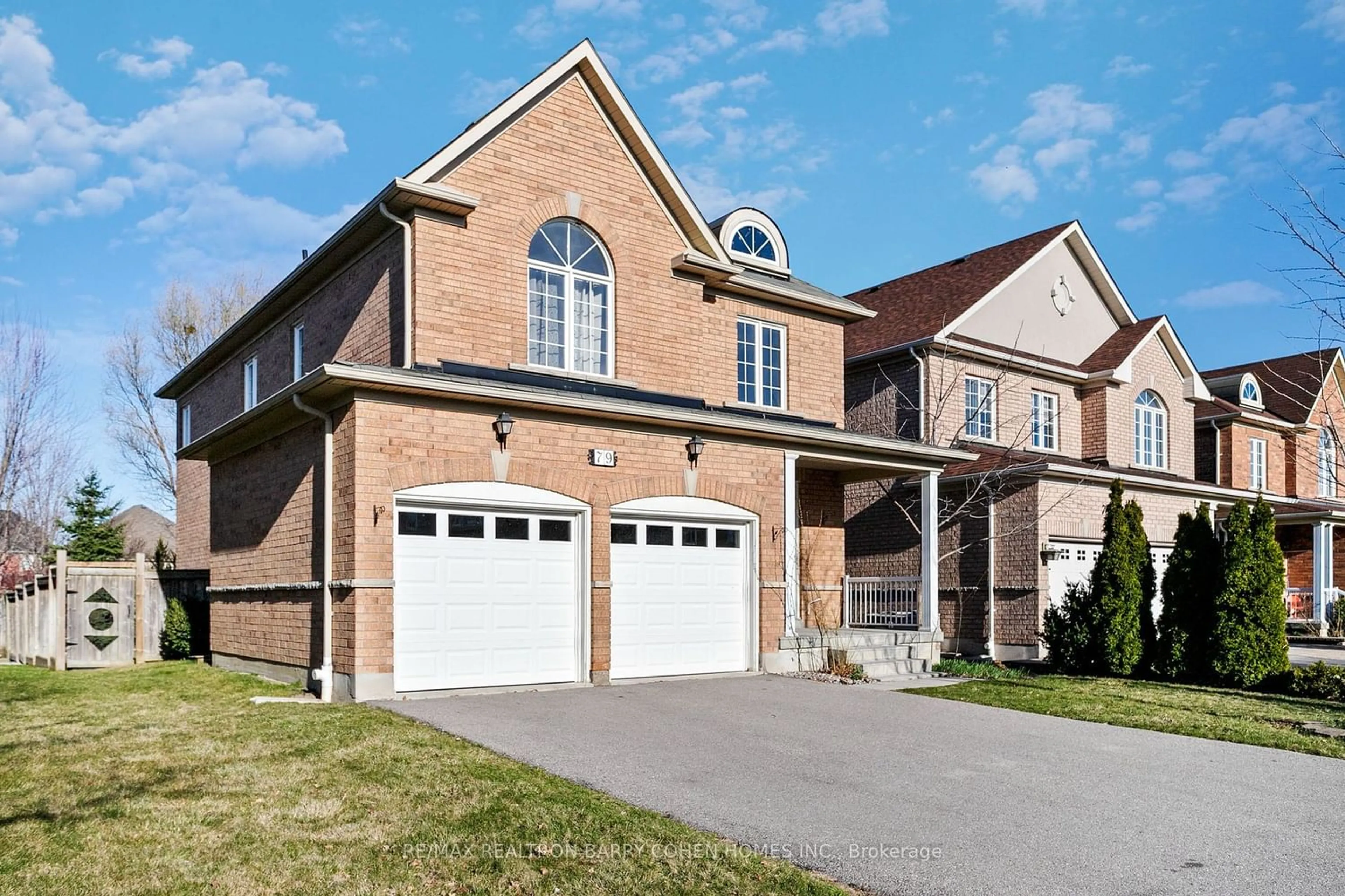 Home with brick exterior material for 79 Giordano Way, Vaughan Ontario L6A 0P7