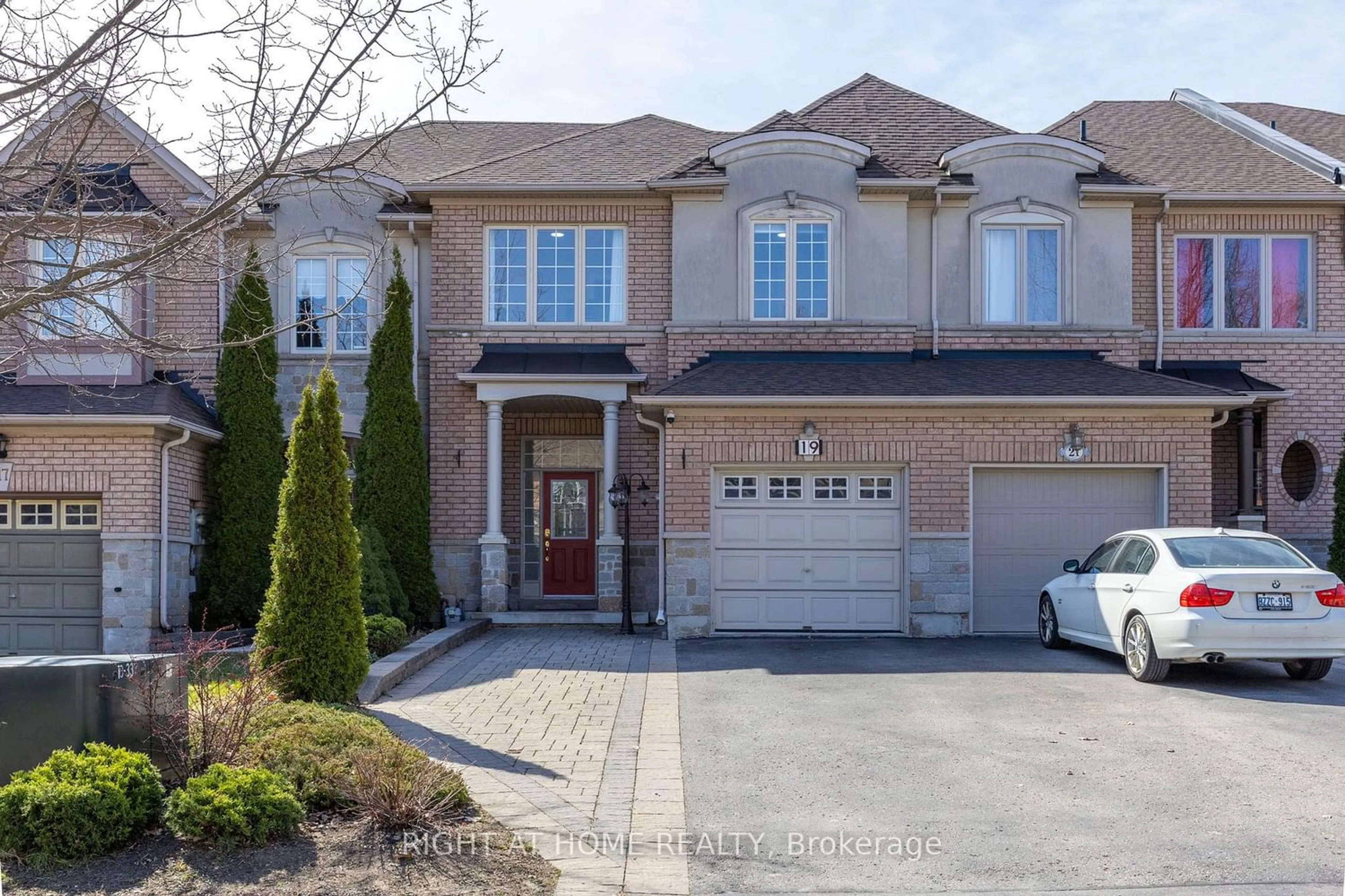 Home with brick exterior material for 19 Matisse Tr, Vaughan Ontario L4J 9A5