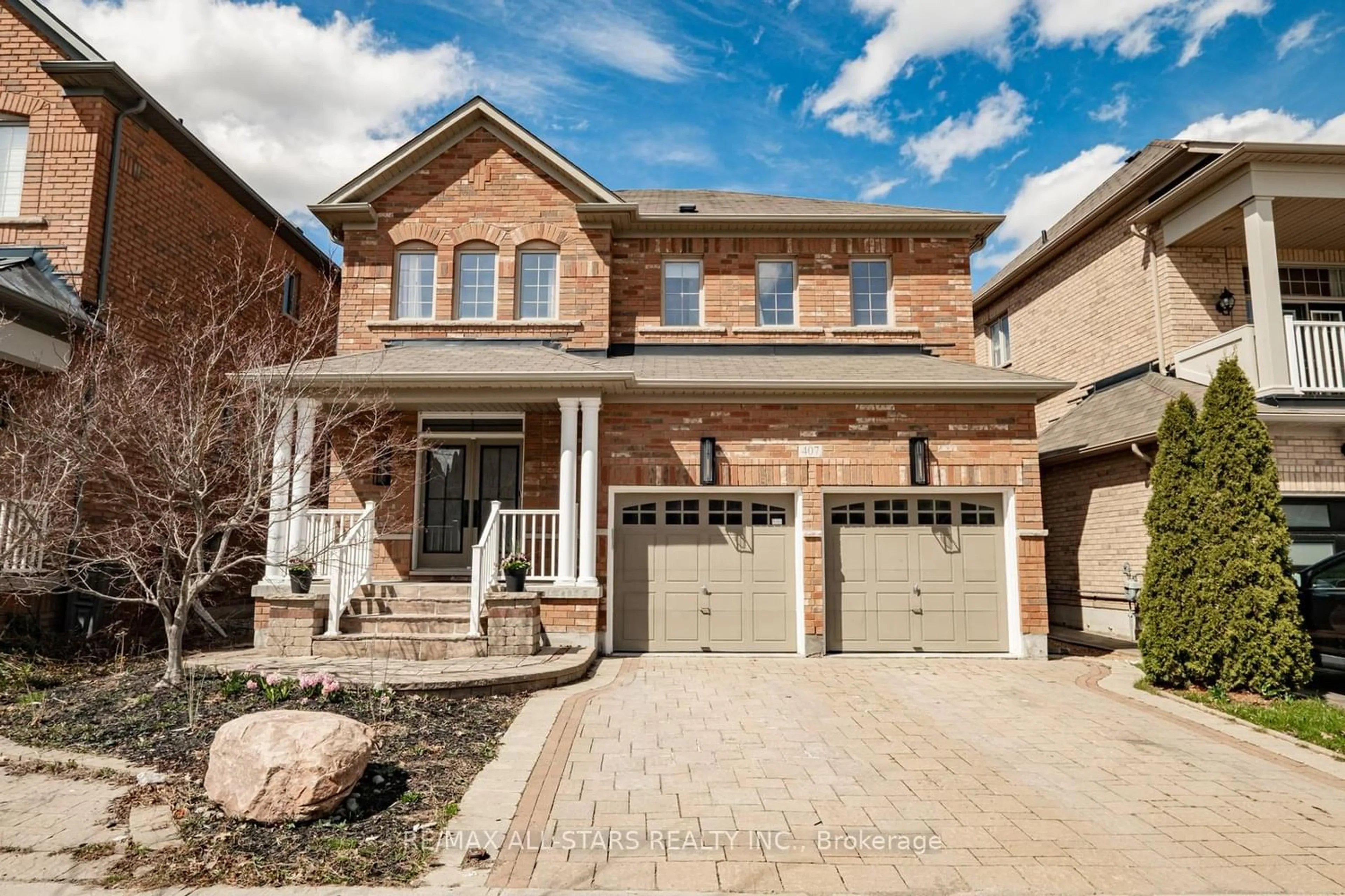 Home with brick exterior material for 407 Mantle Ave, Whitchurch-Stouffville Ontario L4A 0S1