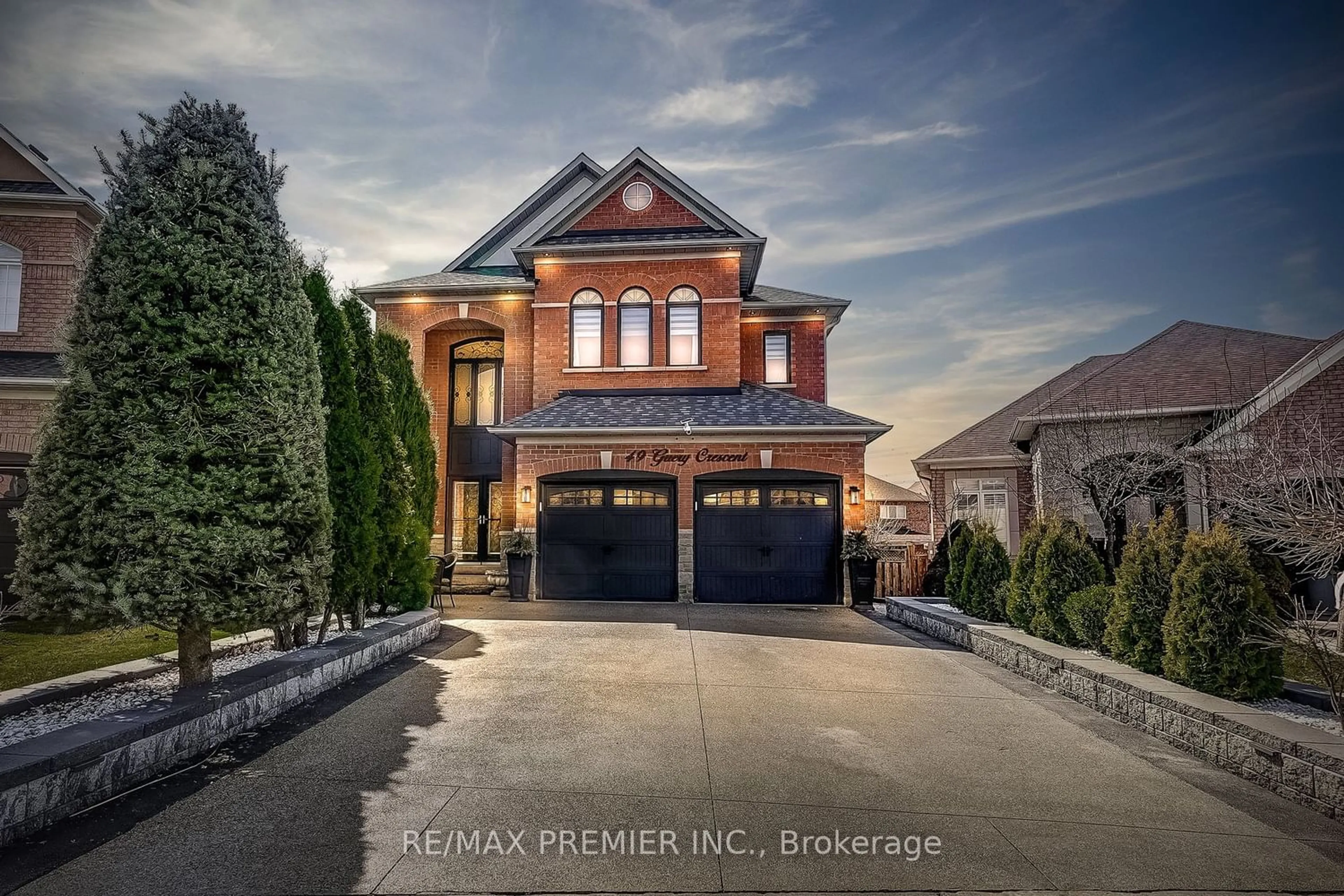 Home with brick exterior material for 49 Guery Cres, Vaughan Ontario L4L 9P4