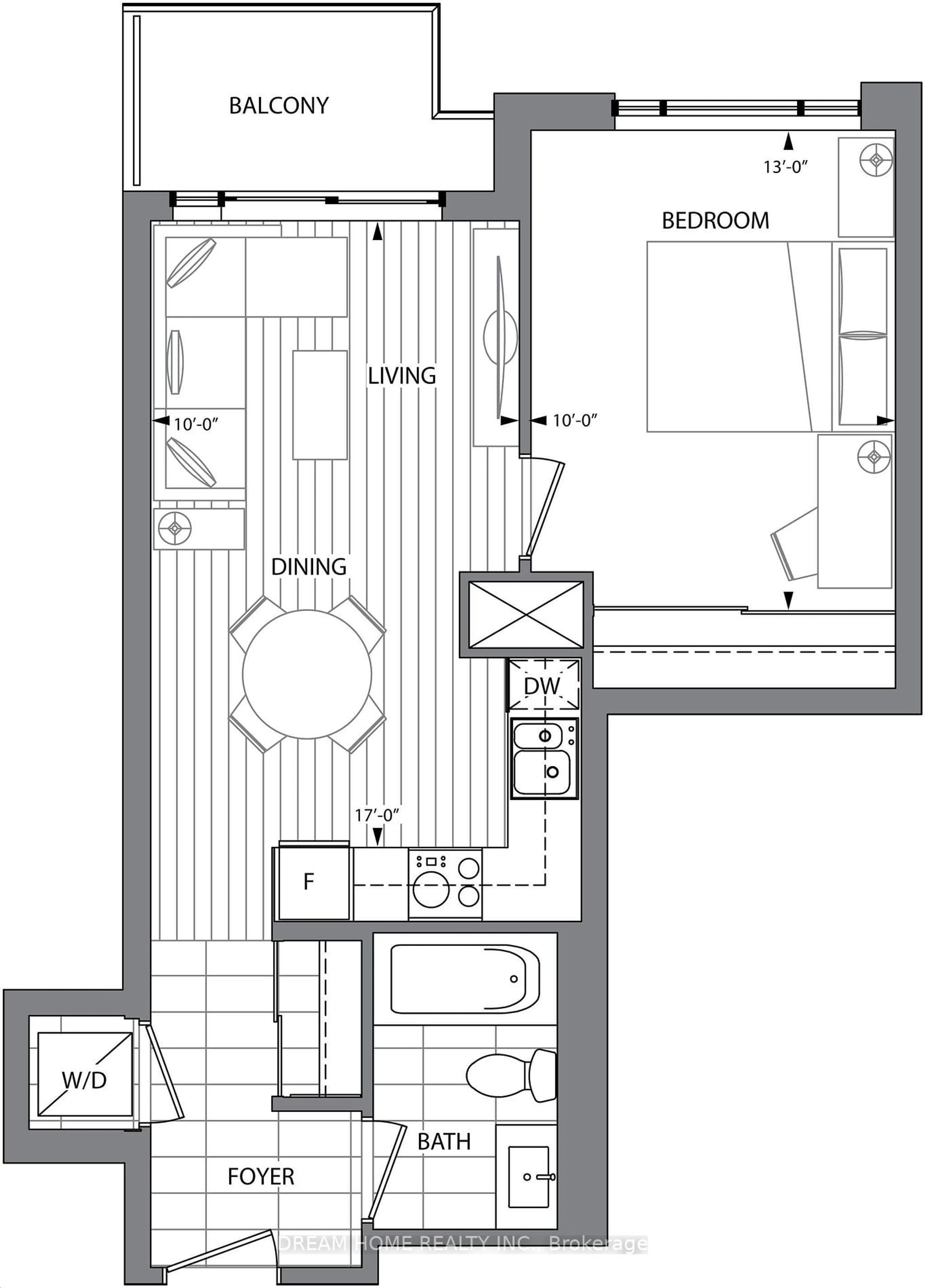 Floor plan for 28 Uptown Dr #Ph03, Markham Ontario L3R 5M5