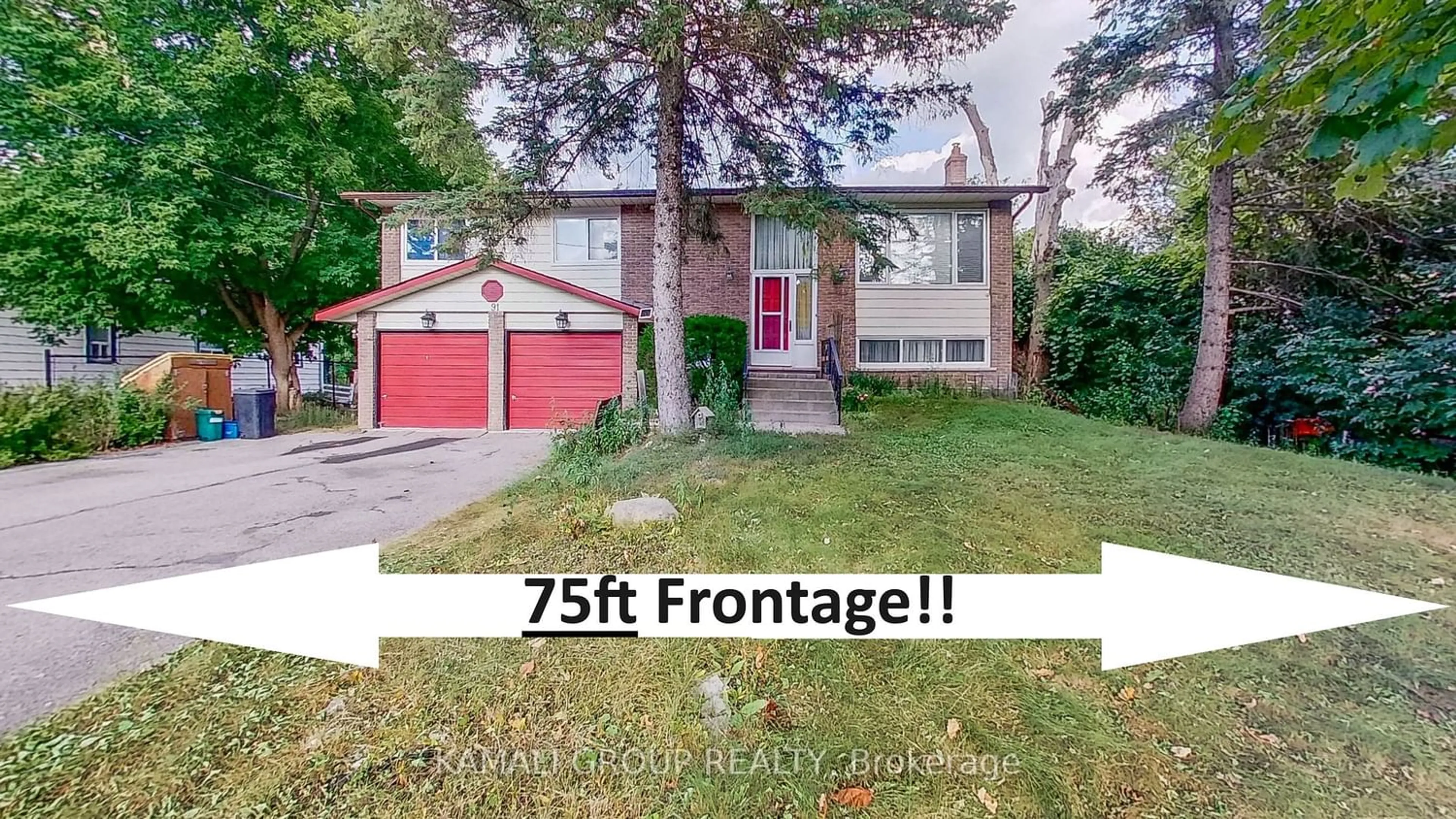 Frontside or backside of a home for 91 Fergus Ave, Richmond Hill Ontario L4E 3C2