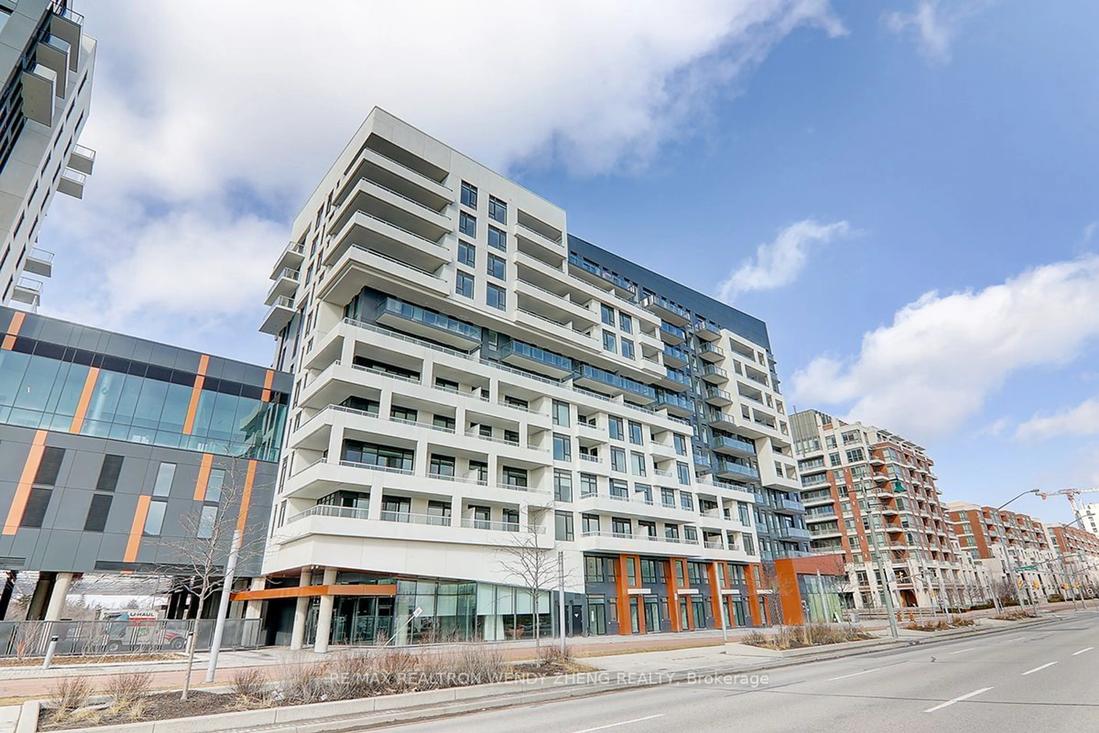 A pic from exterior of the house or condo for 8 Rouge Valley Dr #1001, Markham Ontario L6G 0G8