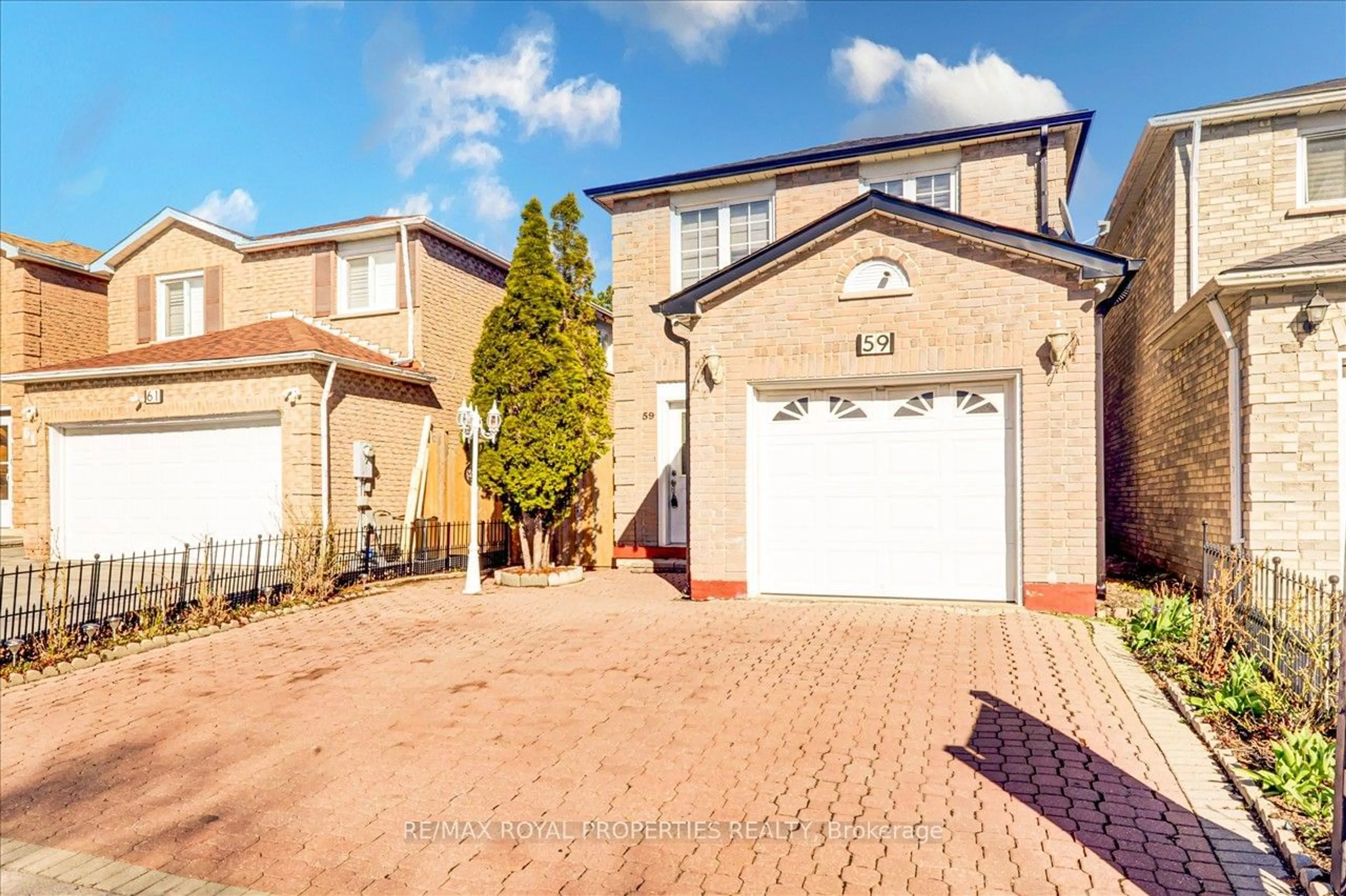 Frontside or backside of a home for 59 William Honey Cres, Markham Ontario L3S 2L3
