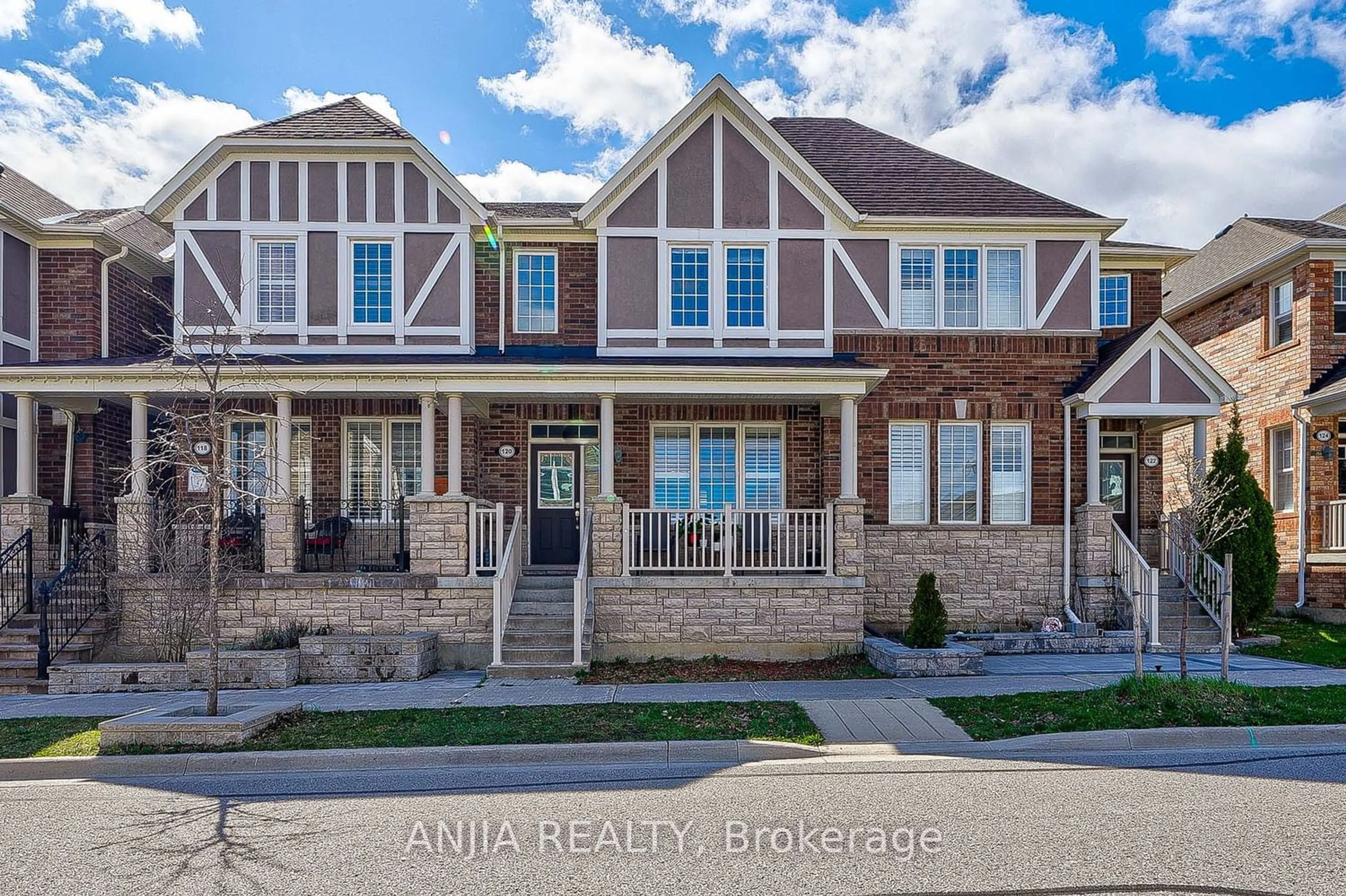 Home with brick exterior material for 120 Terry Fox St, Markham Ontario L6B 0W7
