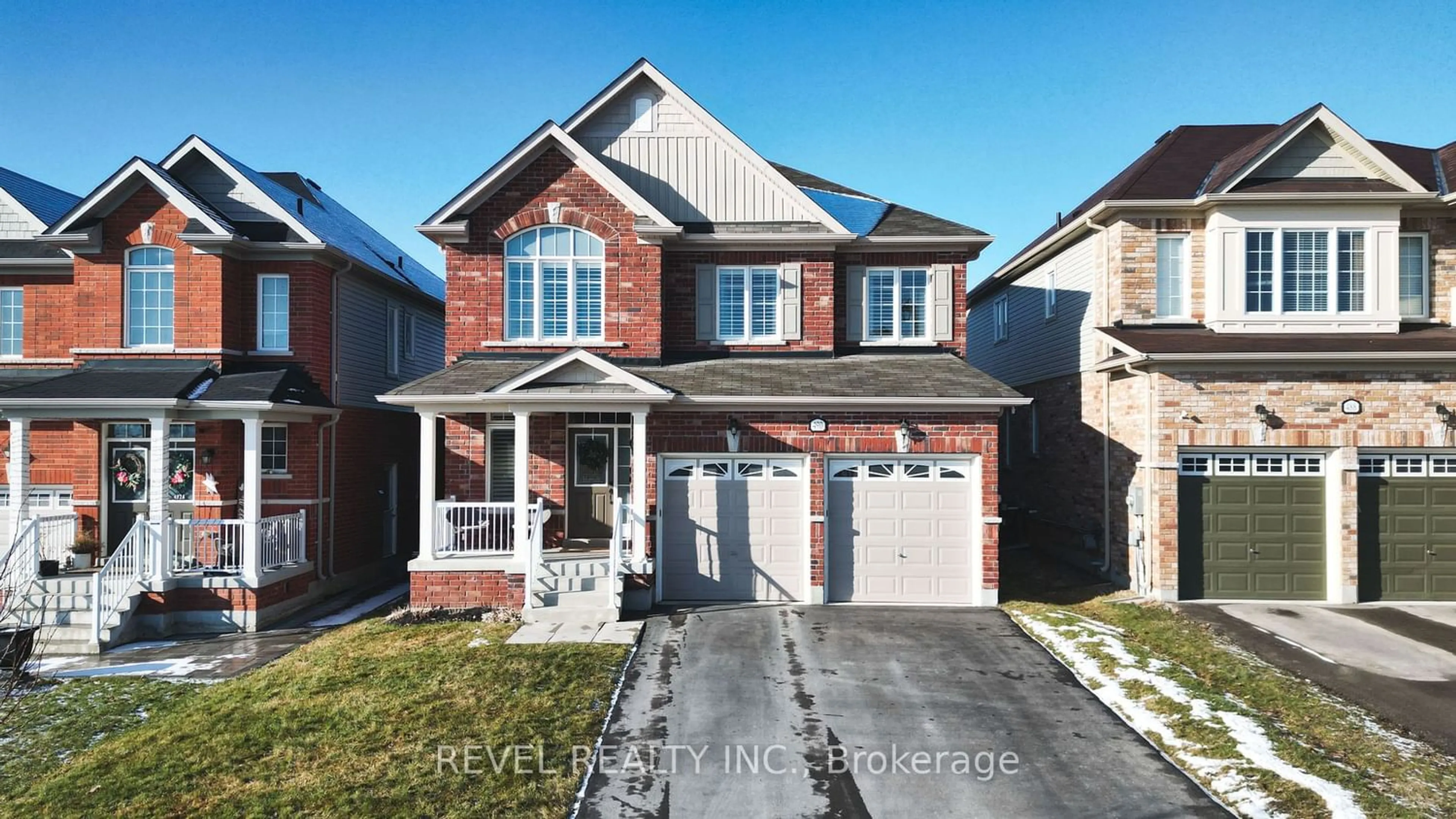 Home with brick exterior material for 490 Greenwood Dr, Essa Ontario L0M 1B6