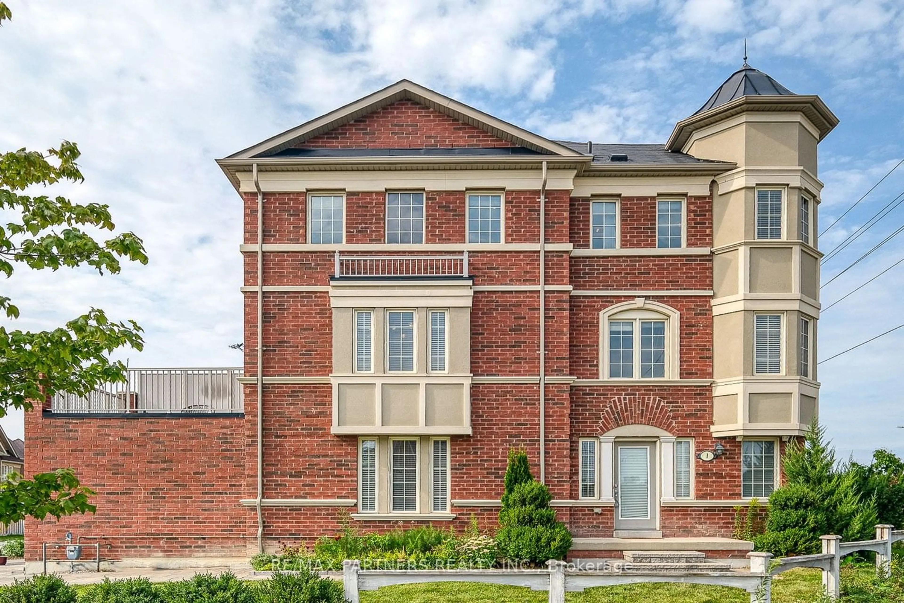 Home with brick exterior material for 1 Percy Reesor St, Markham Ontario L6C 0M7