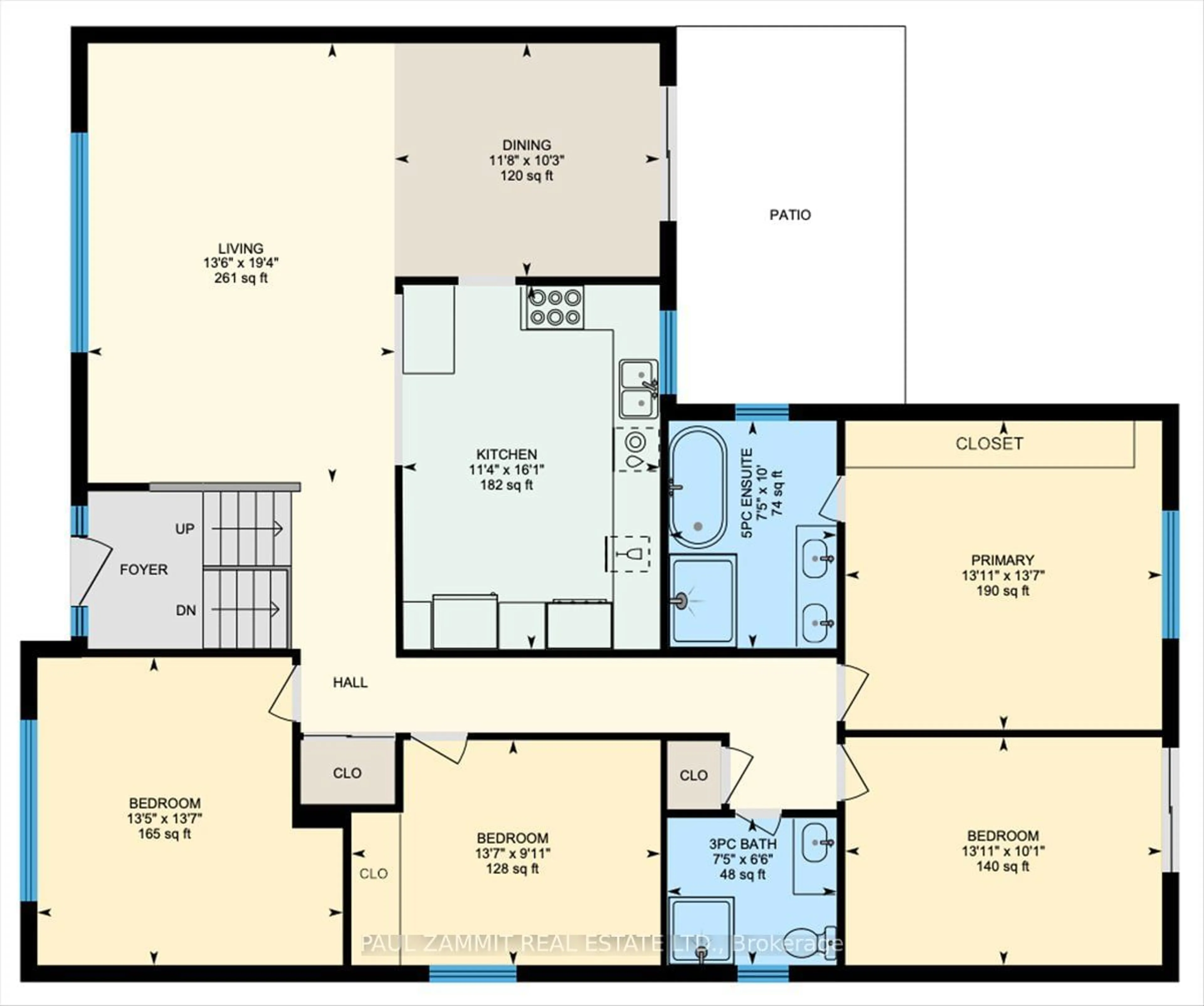 Floor plan for 15 Roman Rd, Markham Ontario L3T 4J8