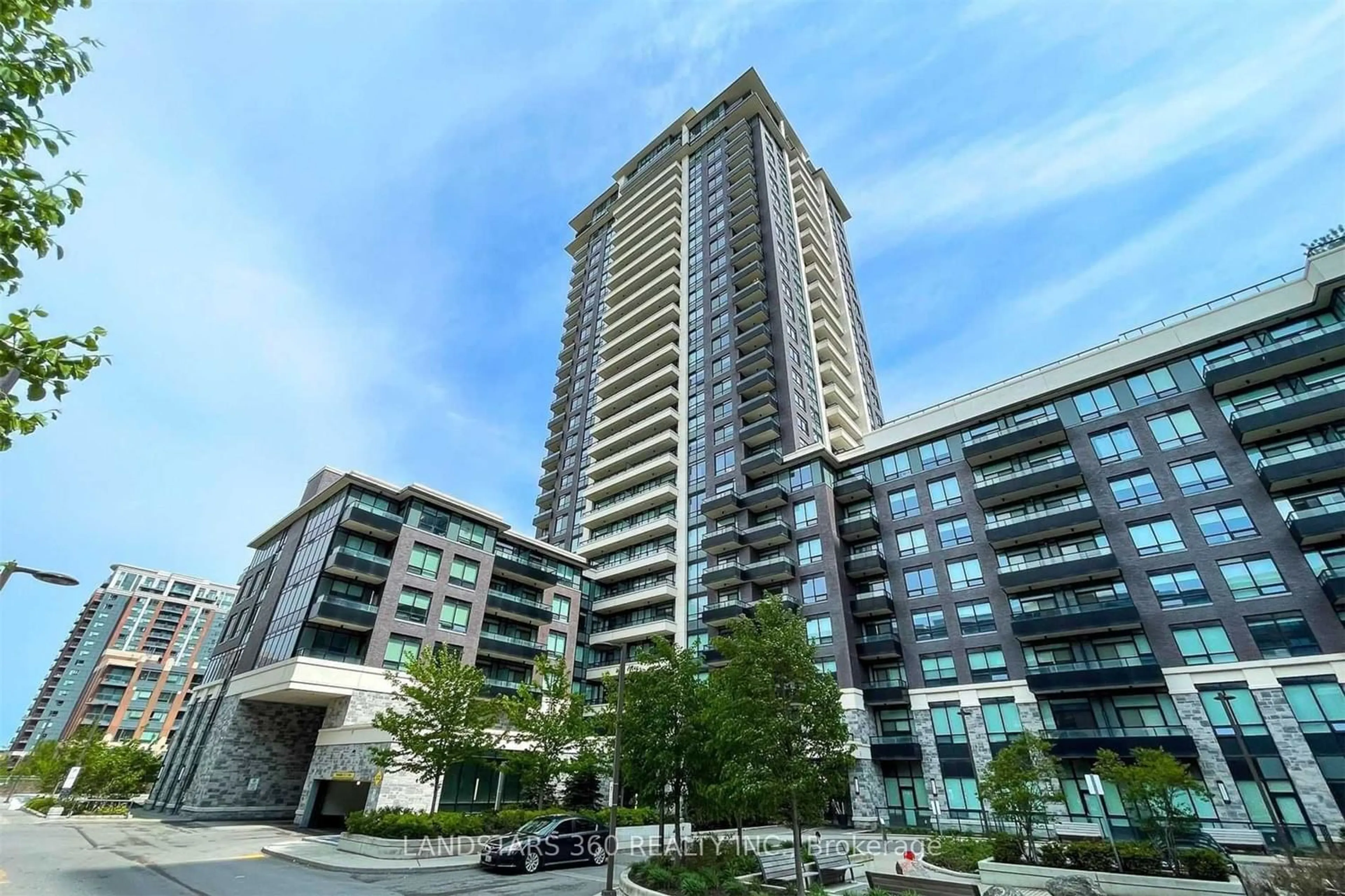 A pic from exterior of the house or condo for 15 Water Walk Dr #2803, Markham Ontario L6G 0G2